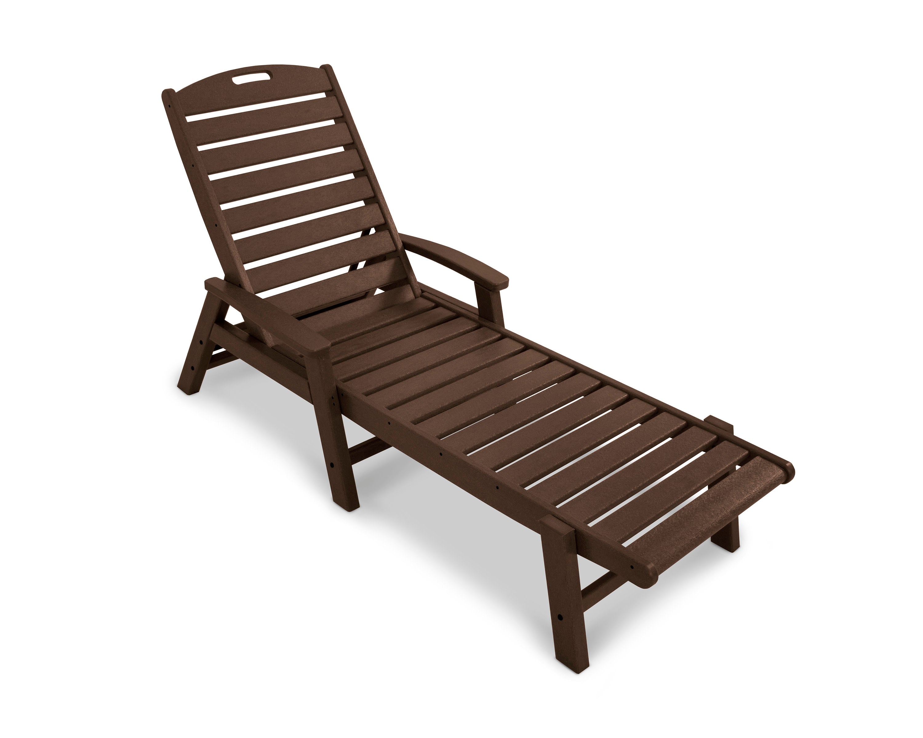 Yacht Club Chaise with Arms - Stackable in Vintage Lantern