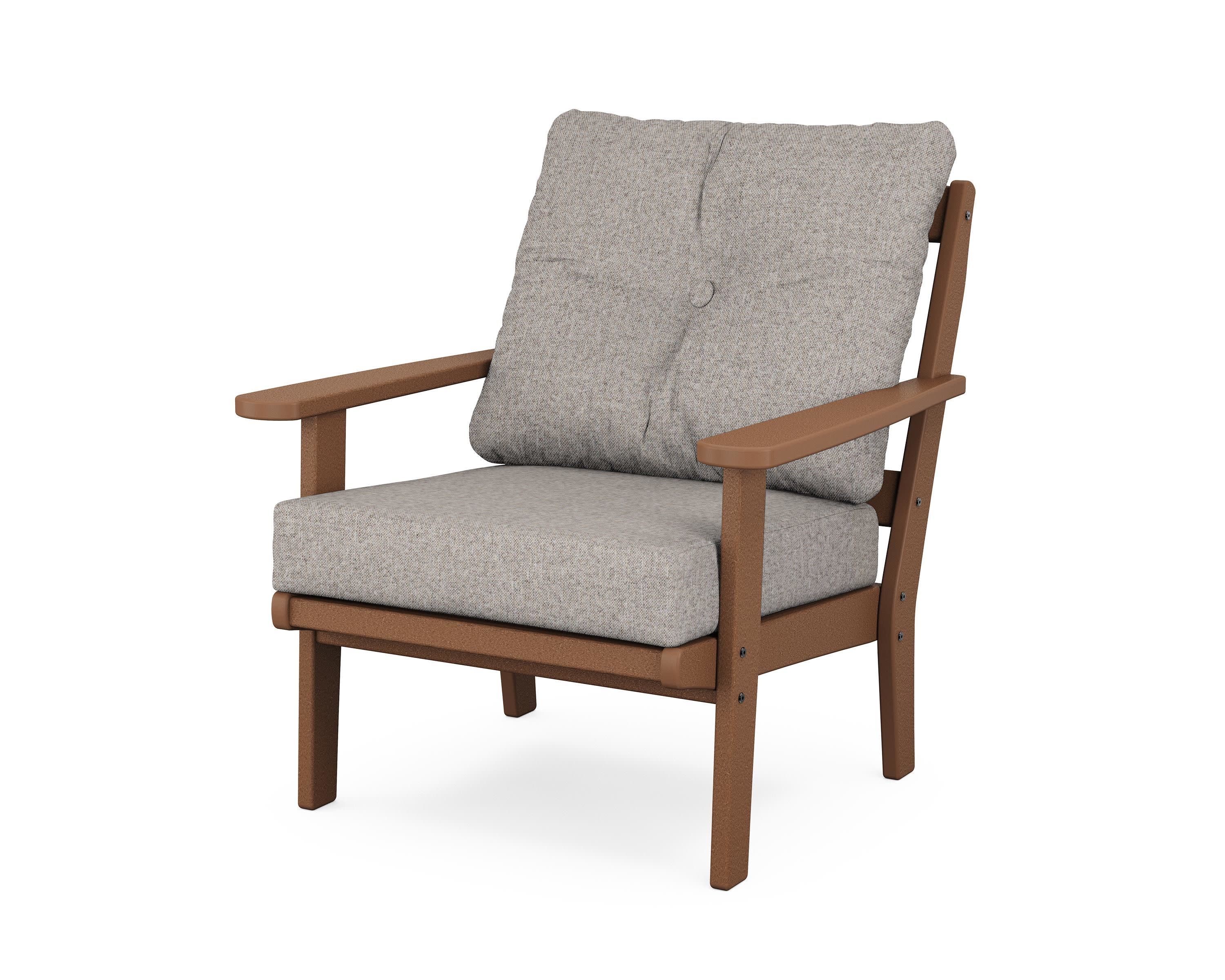 Cape Cod Deep Seating Chair in Tree House / Weathered Tweed