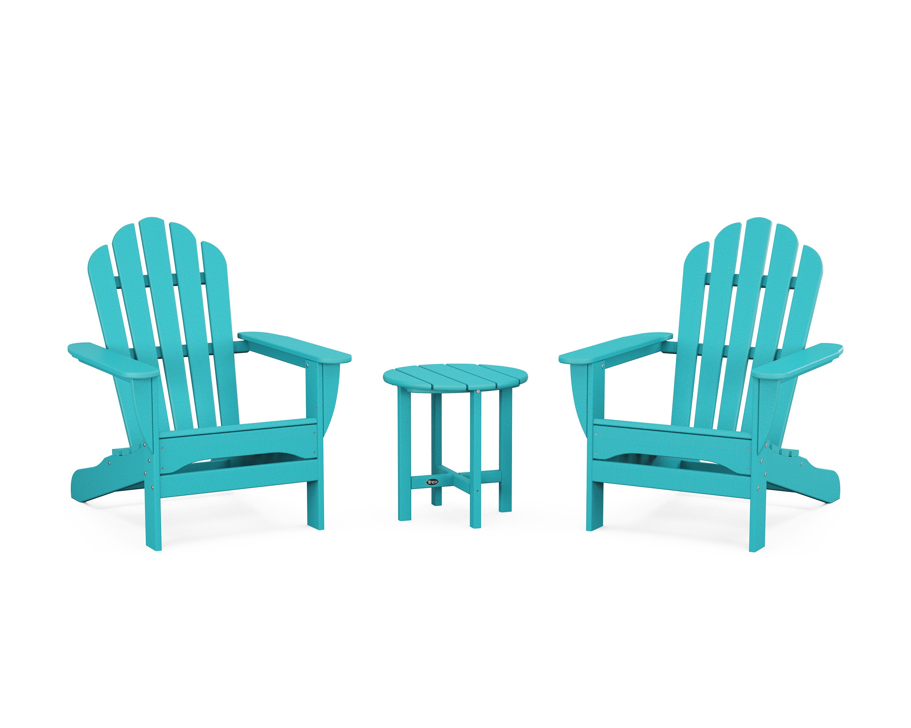 3-Piece Monterey Bay Adirondack Set in Aruba