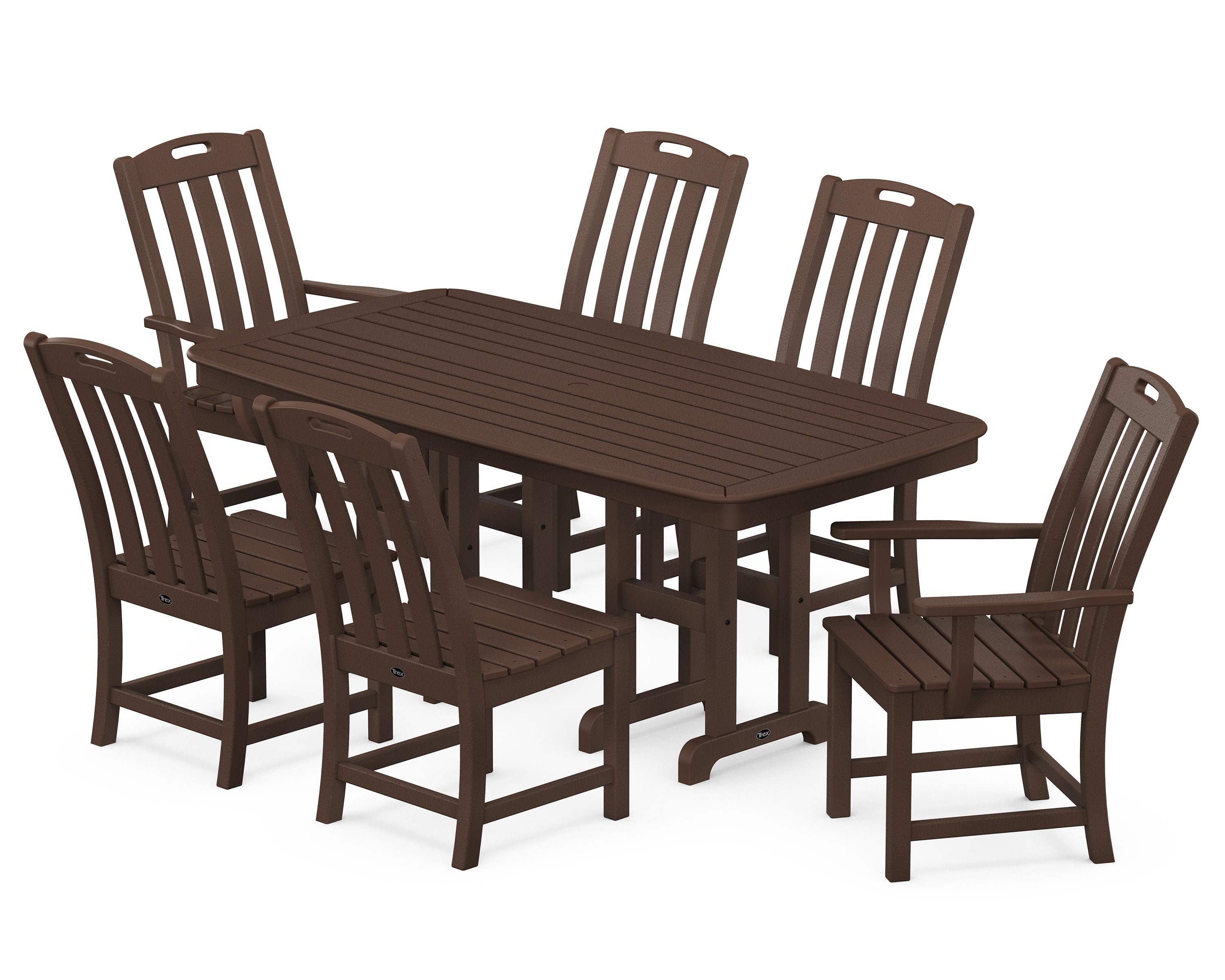 Yacht Club 7-Piece Dining Set in Vintage Lantern