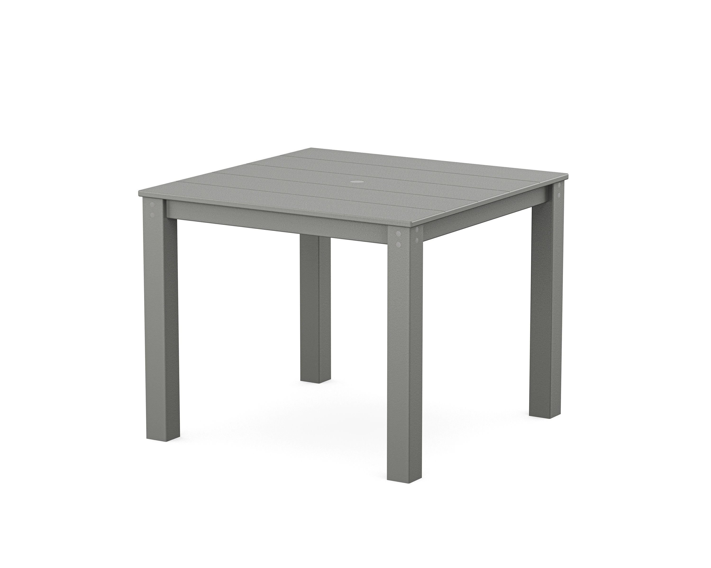 Parsons 38" Square Dining Table in Stepping Stone