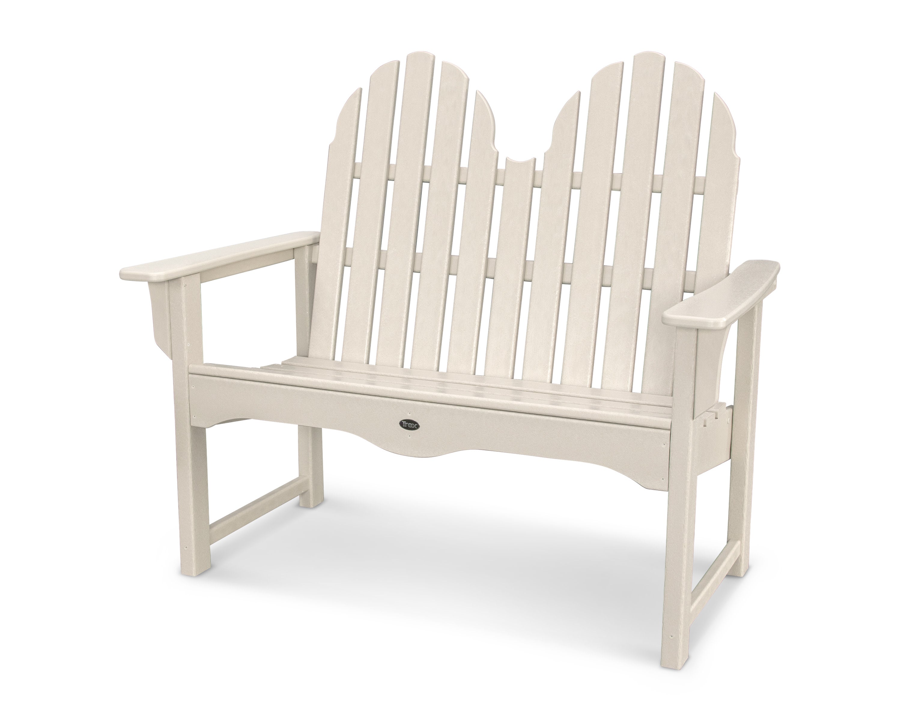 Cape Cod 48" Adirondack Bench in Sand Castle
