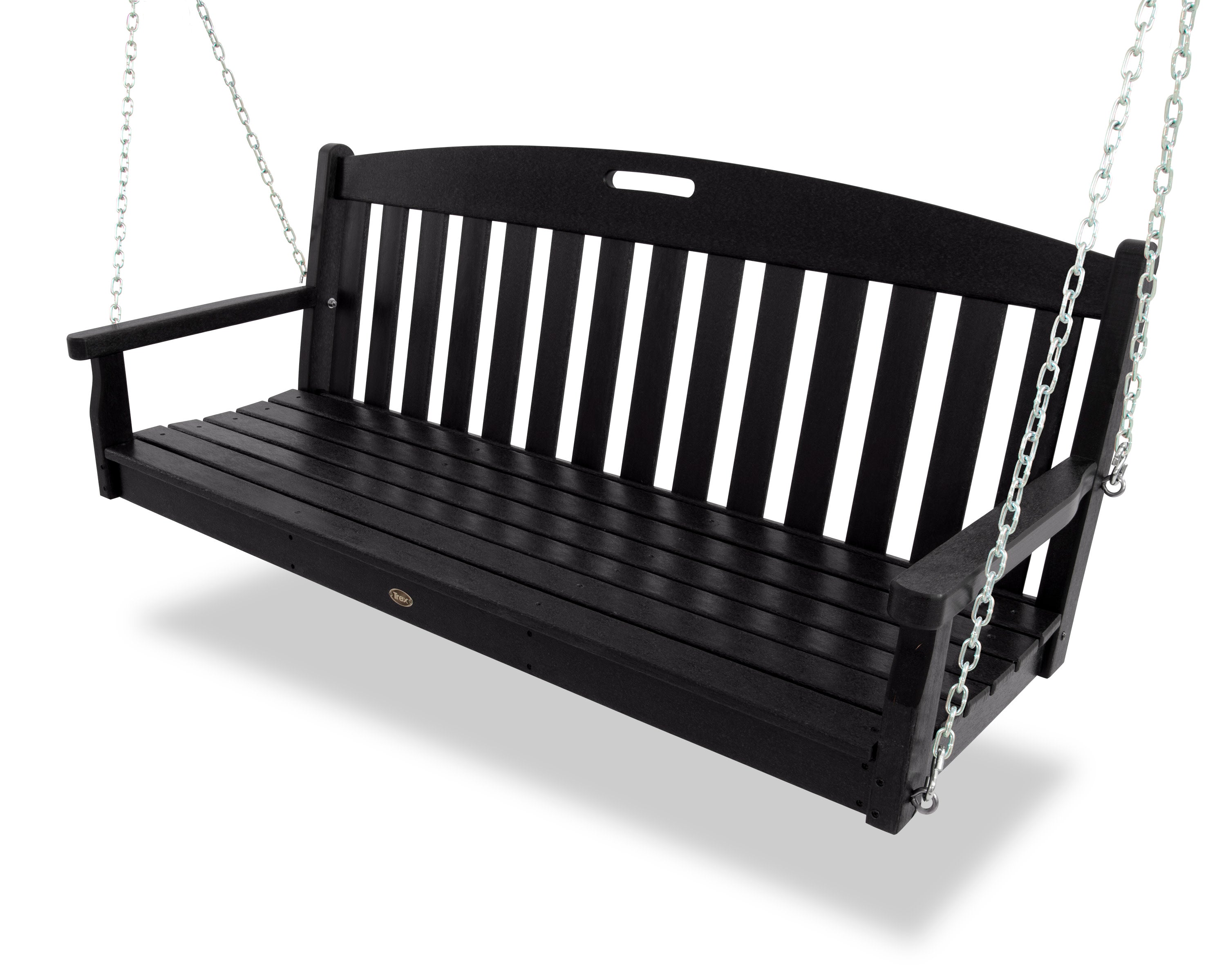 Yacht Club 60" Swing in Charcoal Black