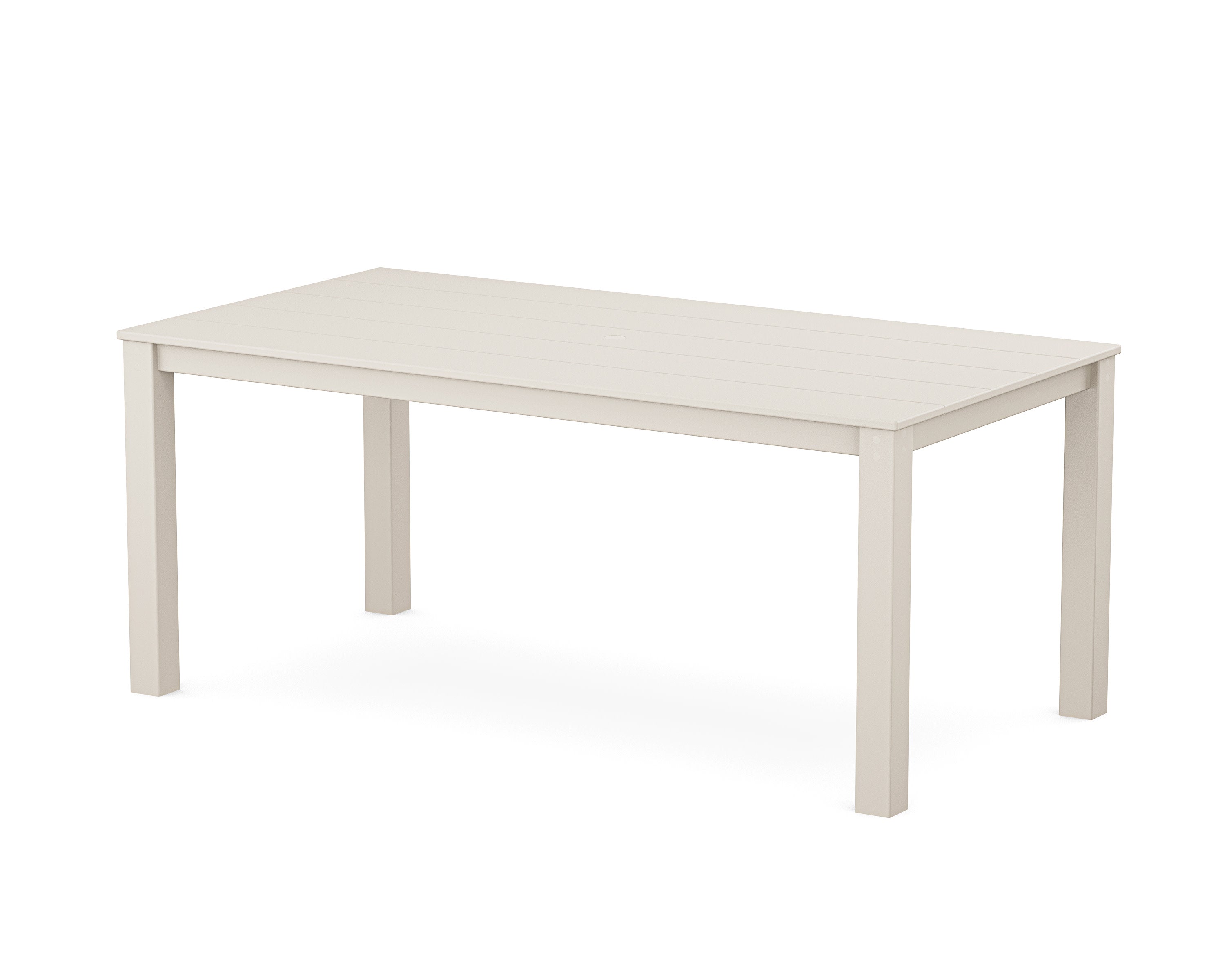 Parsons 38" x 72" Dining Table in Sand Castle