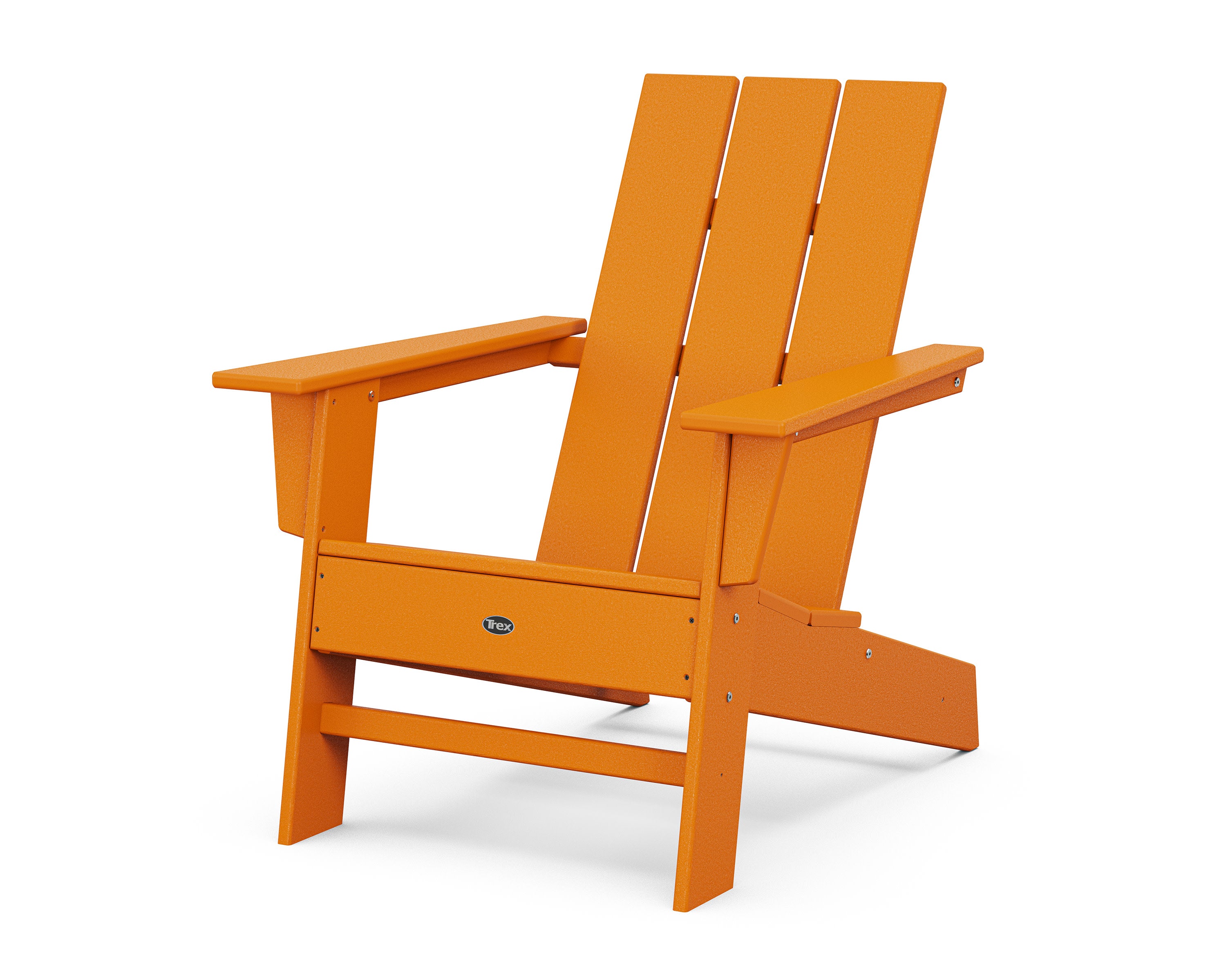 Eastport Modern Adirondack Chair in Tangerine