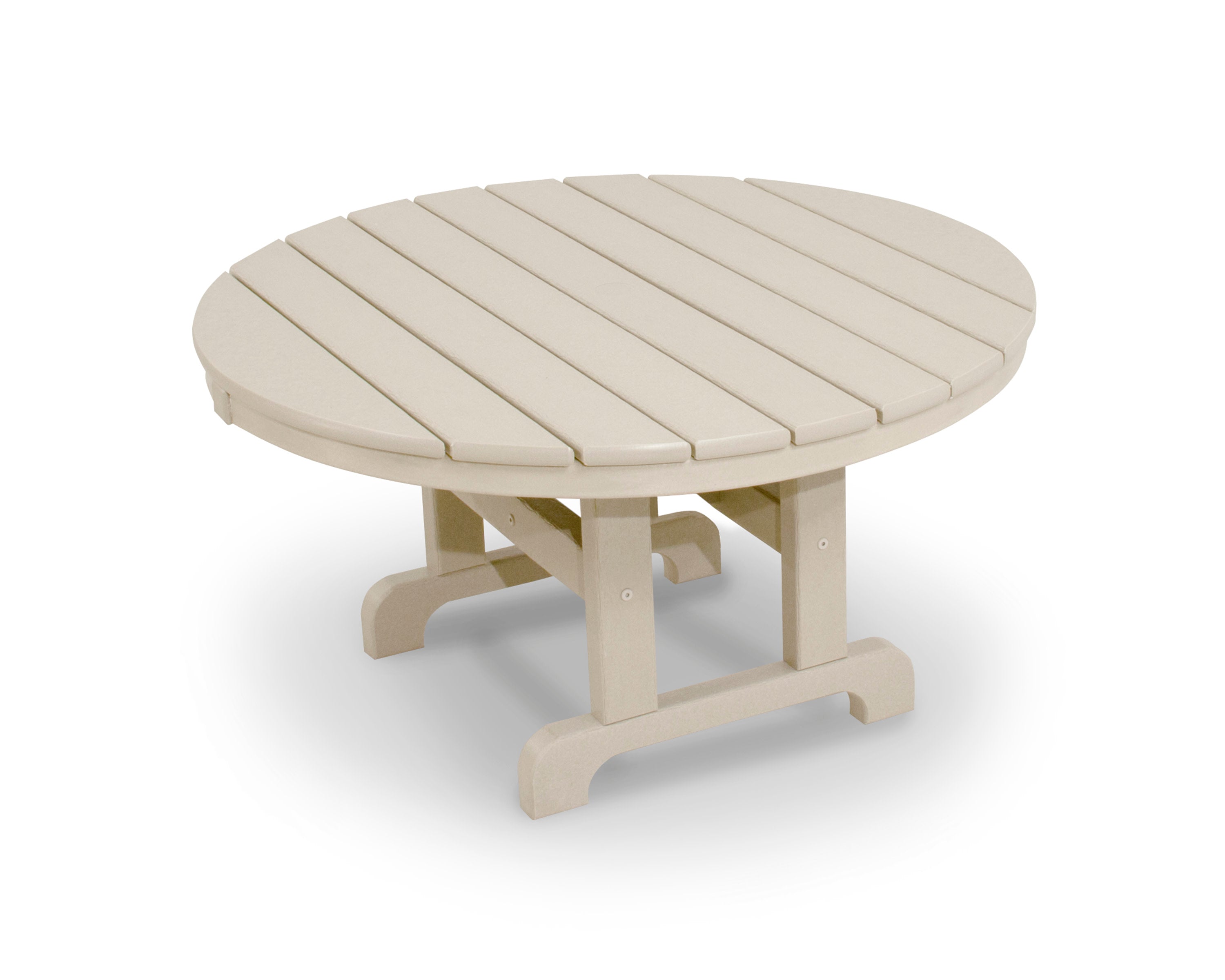 Cape Cod Round 36" Conversation Table in Sand Castle