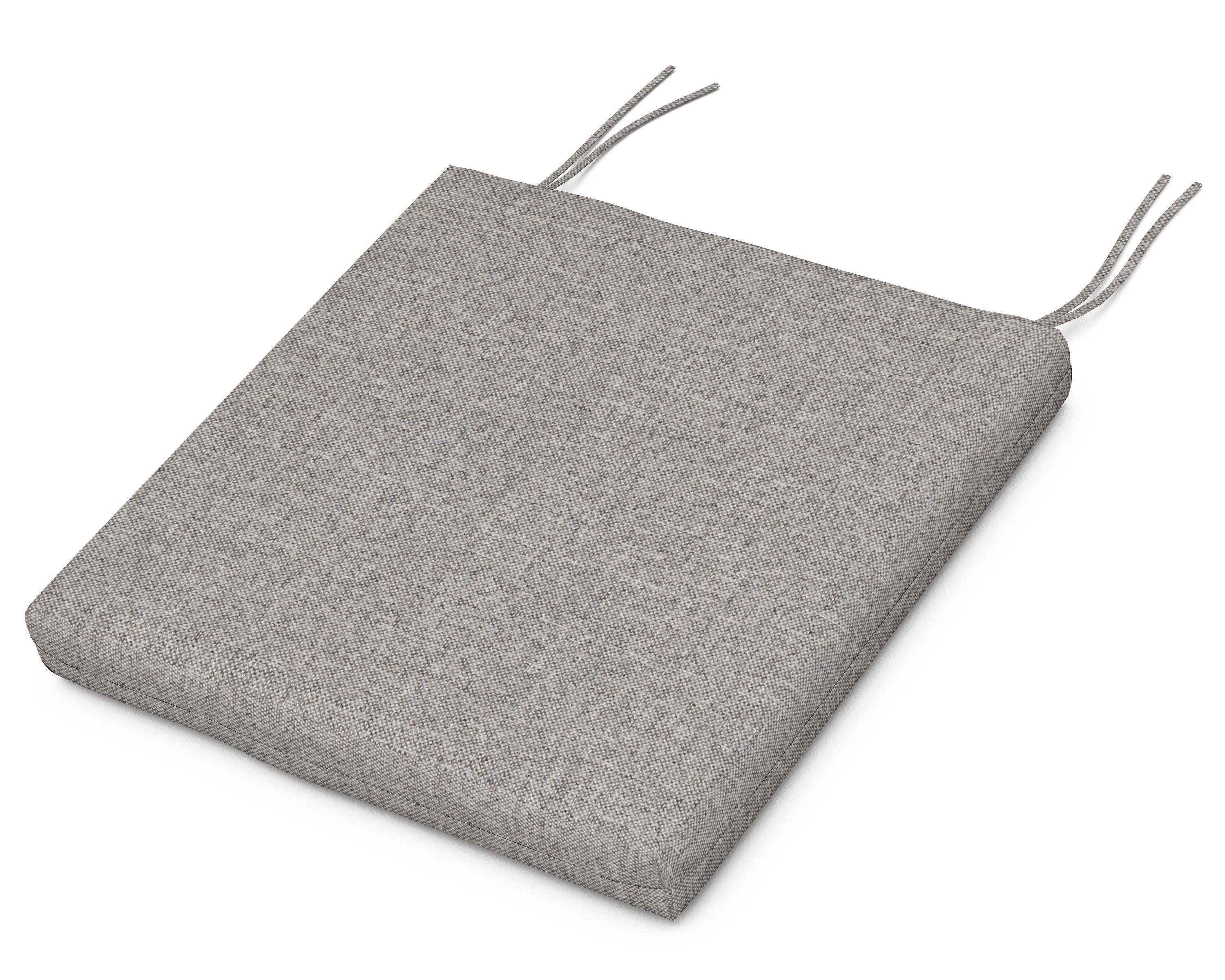 Classic Oversized Adirondack Seat Pad 17.5"D x 22.25"W x 2.5"H in Grey Mist