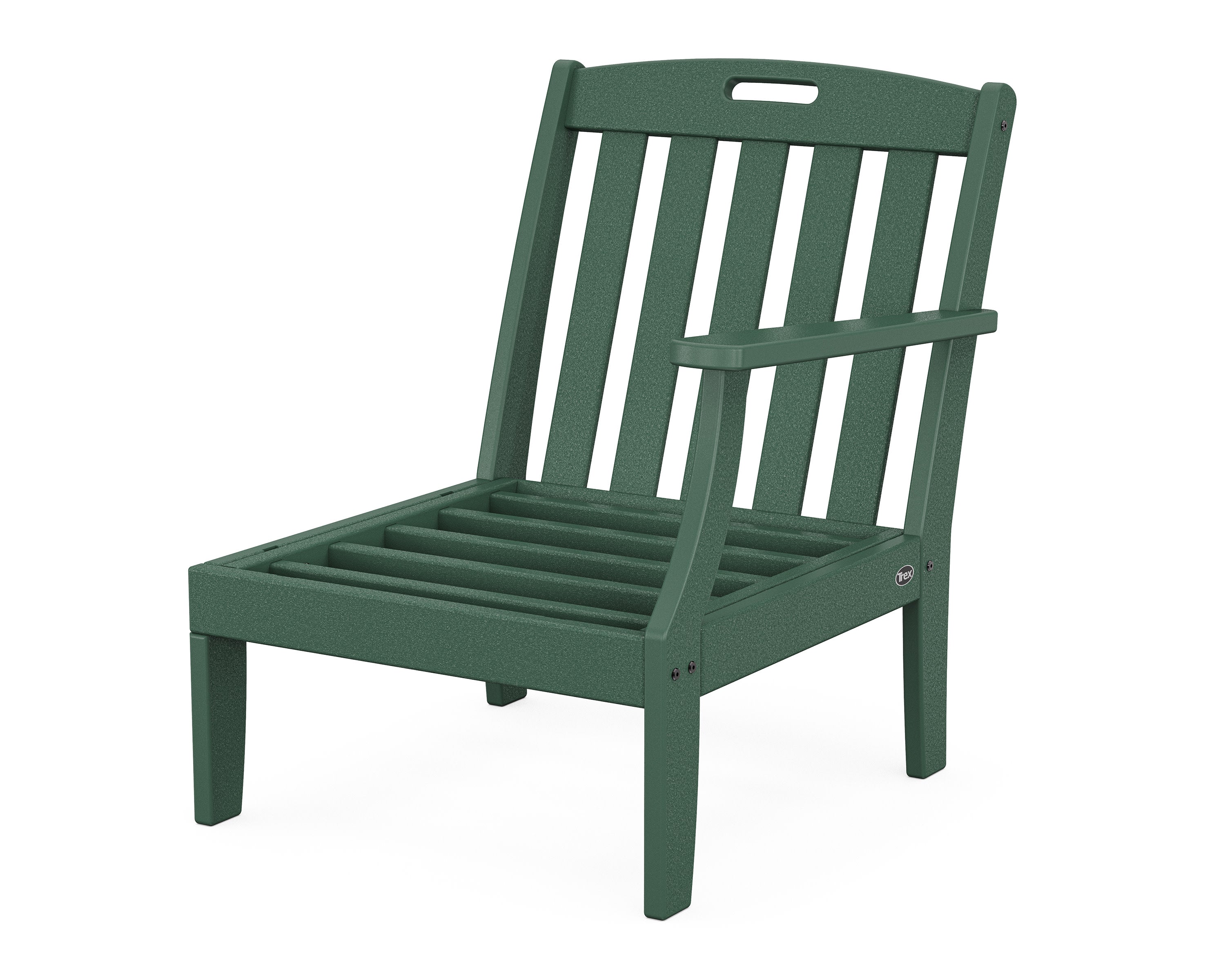Yacht Club Modular Right Arm Chair Frame in Rainforest Canopy