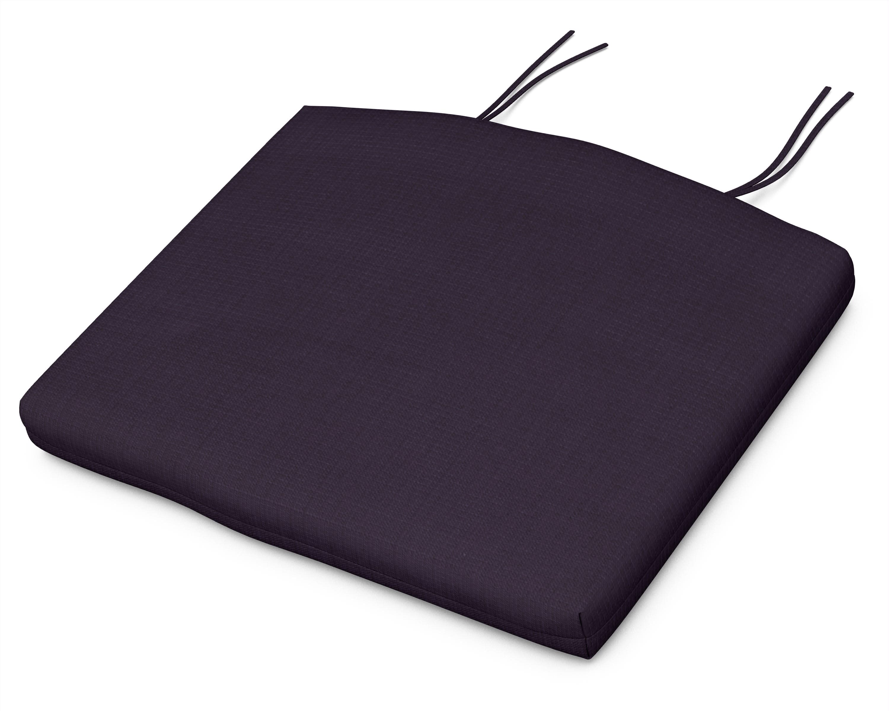 Seat Cushion - 20"W x 18.5"D x 2.5"H in Navy Linen