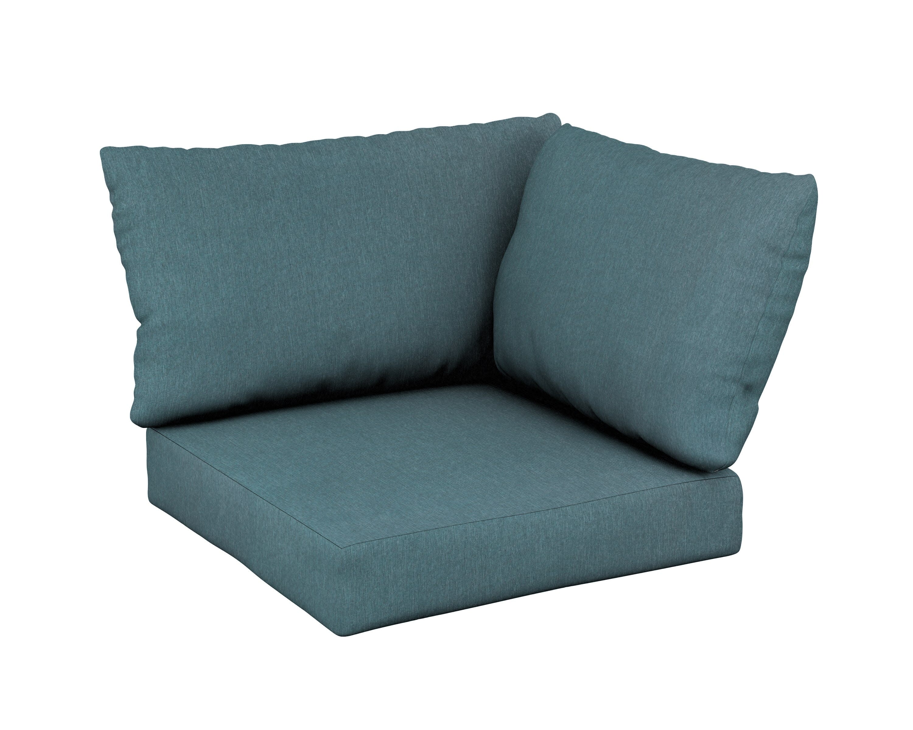 Modular Corner Cushion Set in Ocean Teal