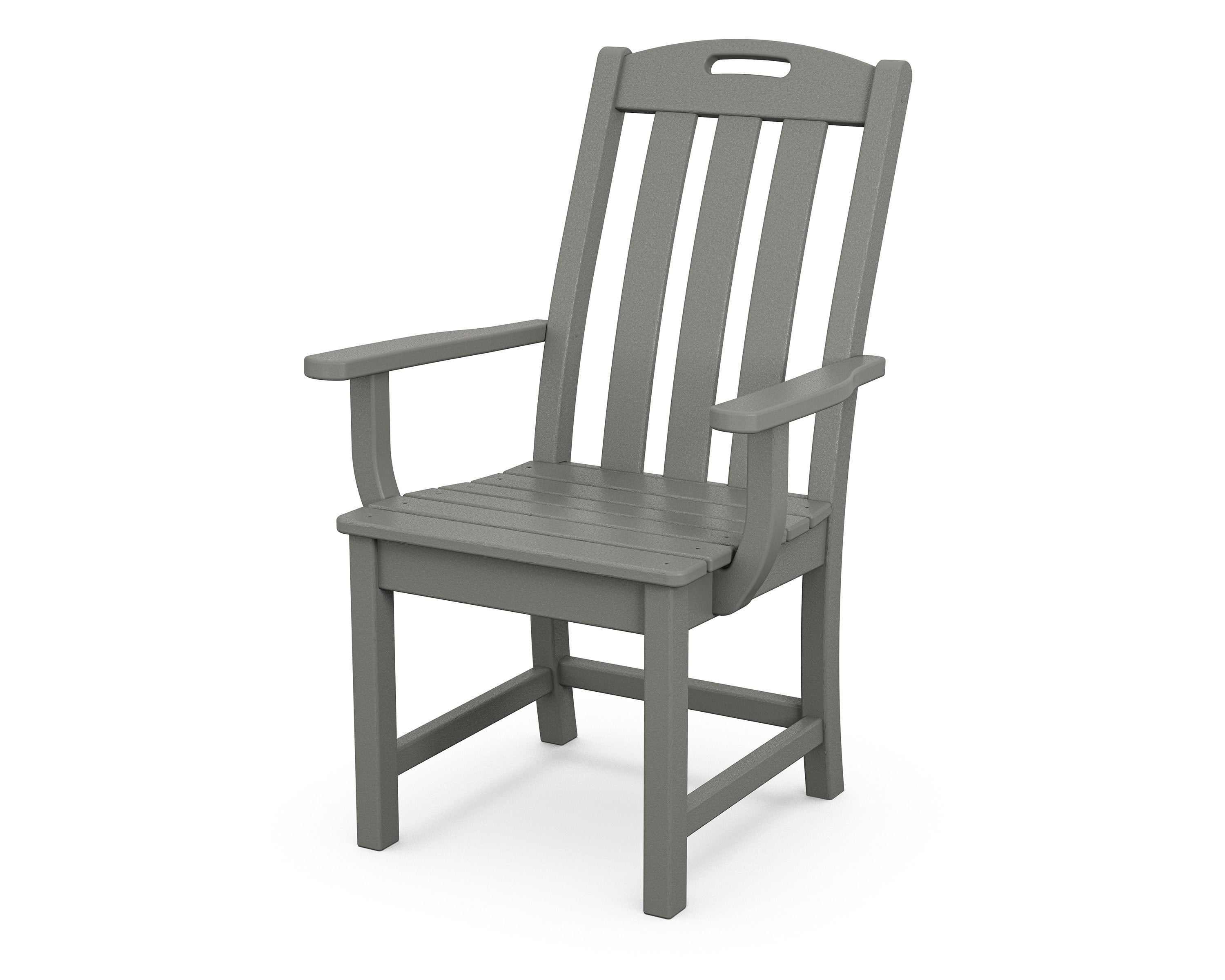 Yacht Club Dining Arm Chair in Stepping Stone