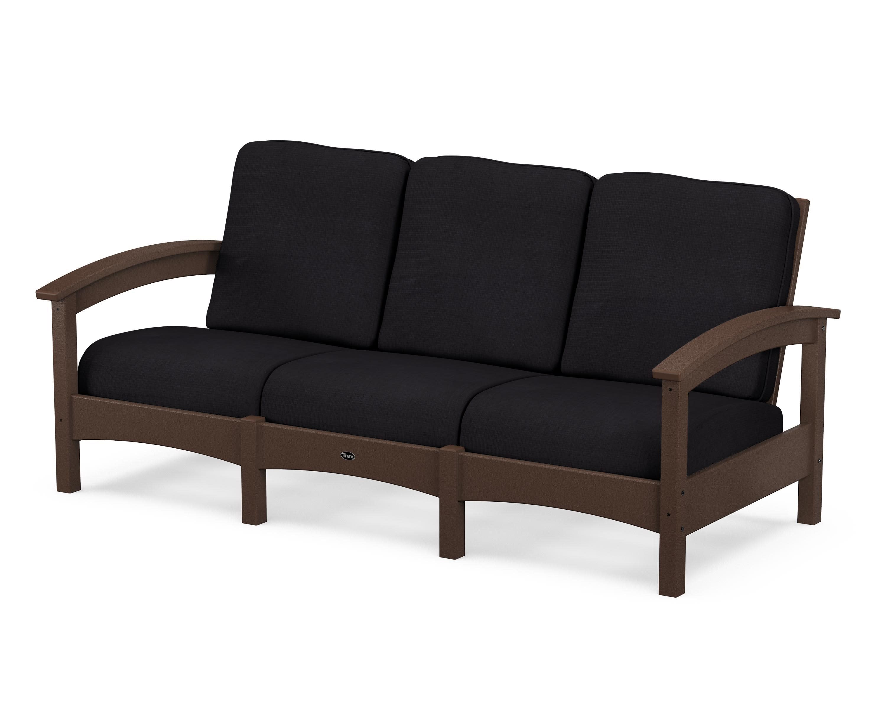 Rockport Club Sofa in Vintage Lantern / Midnight Linen