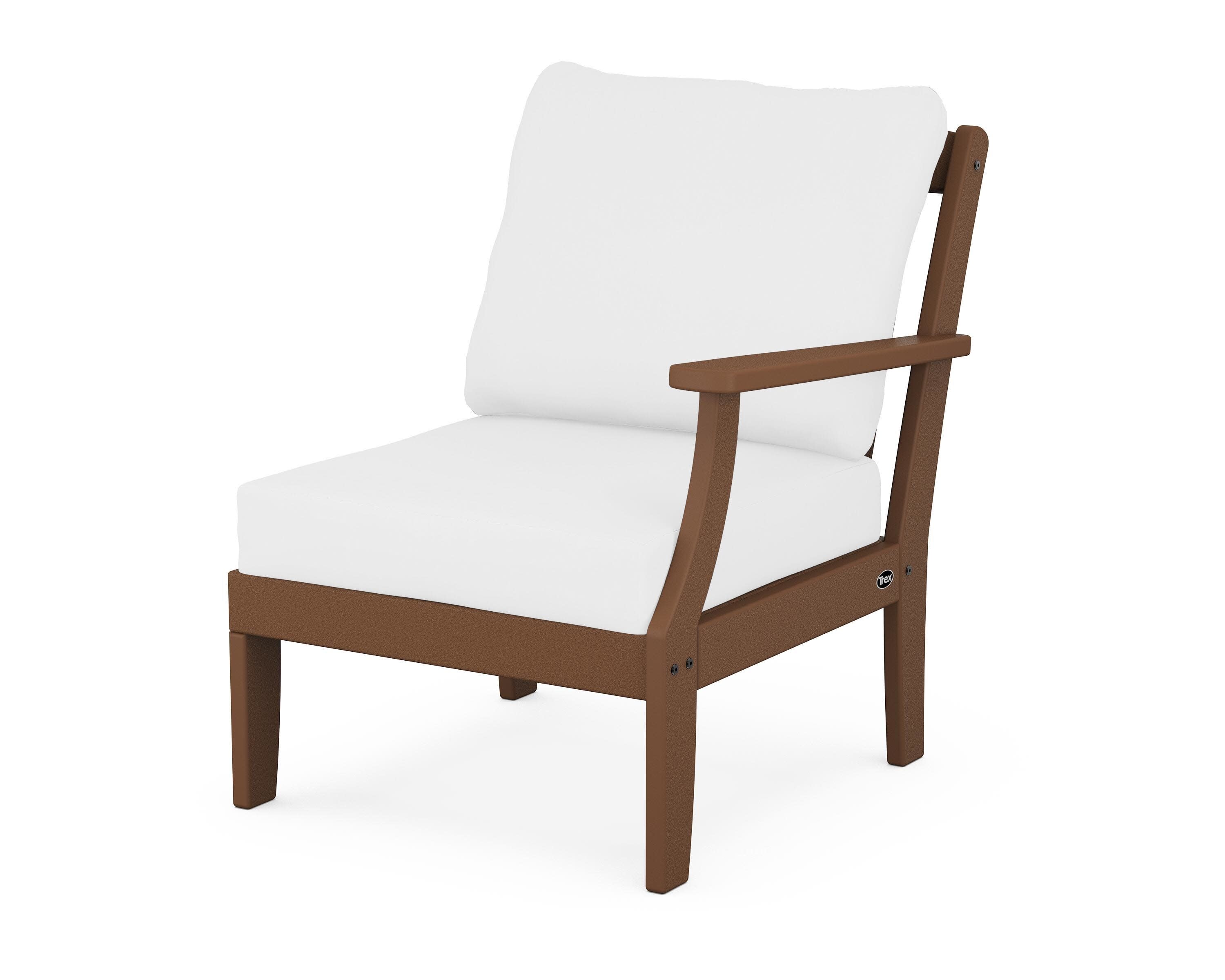 Yacht Club Modular Right Arm Chair in Tree House / Natural