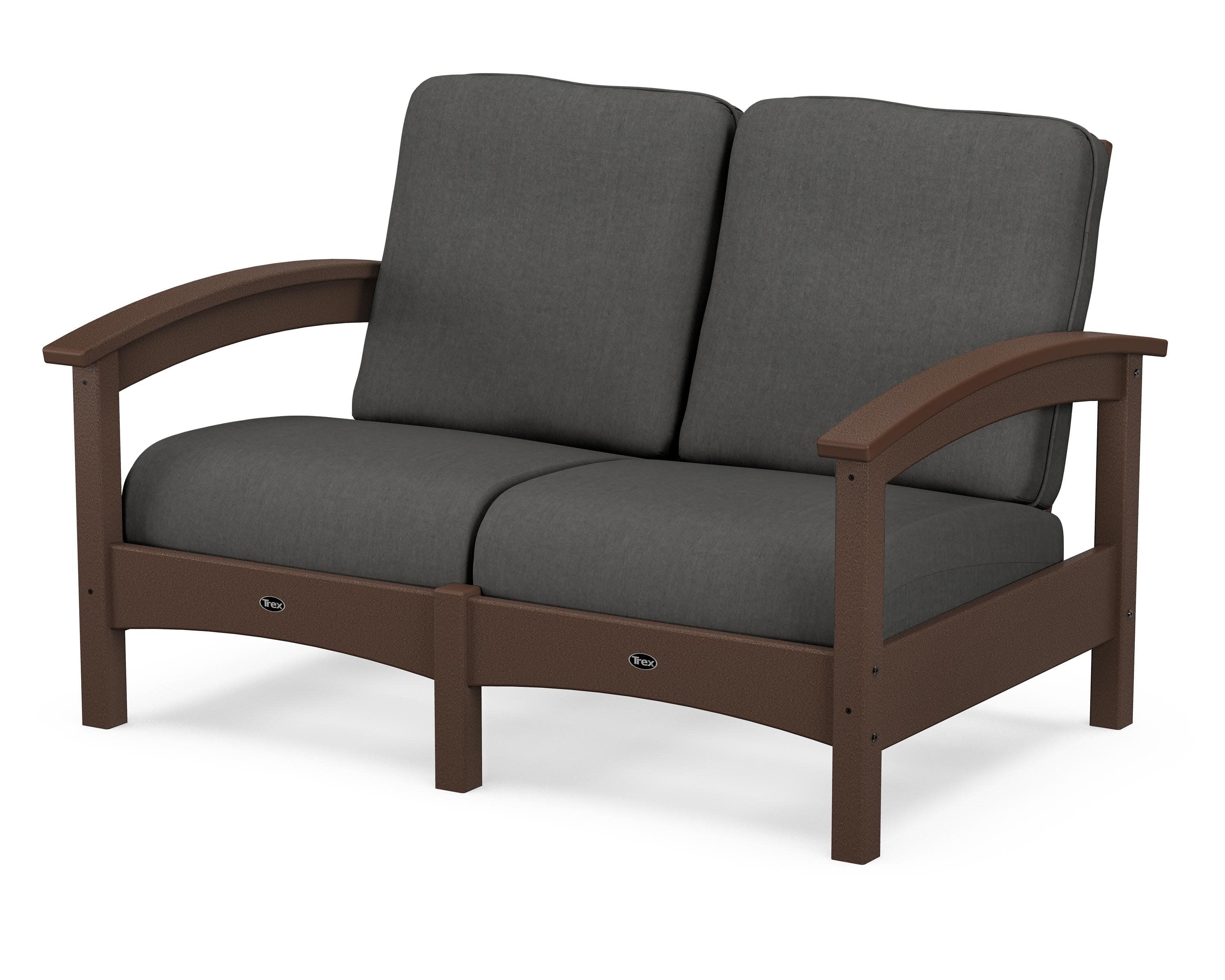 Rockport Club Loveseat in Vintage Lantern / Spectrum Carbon