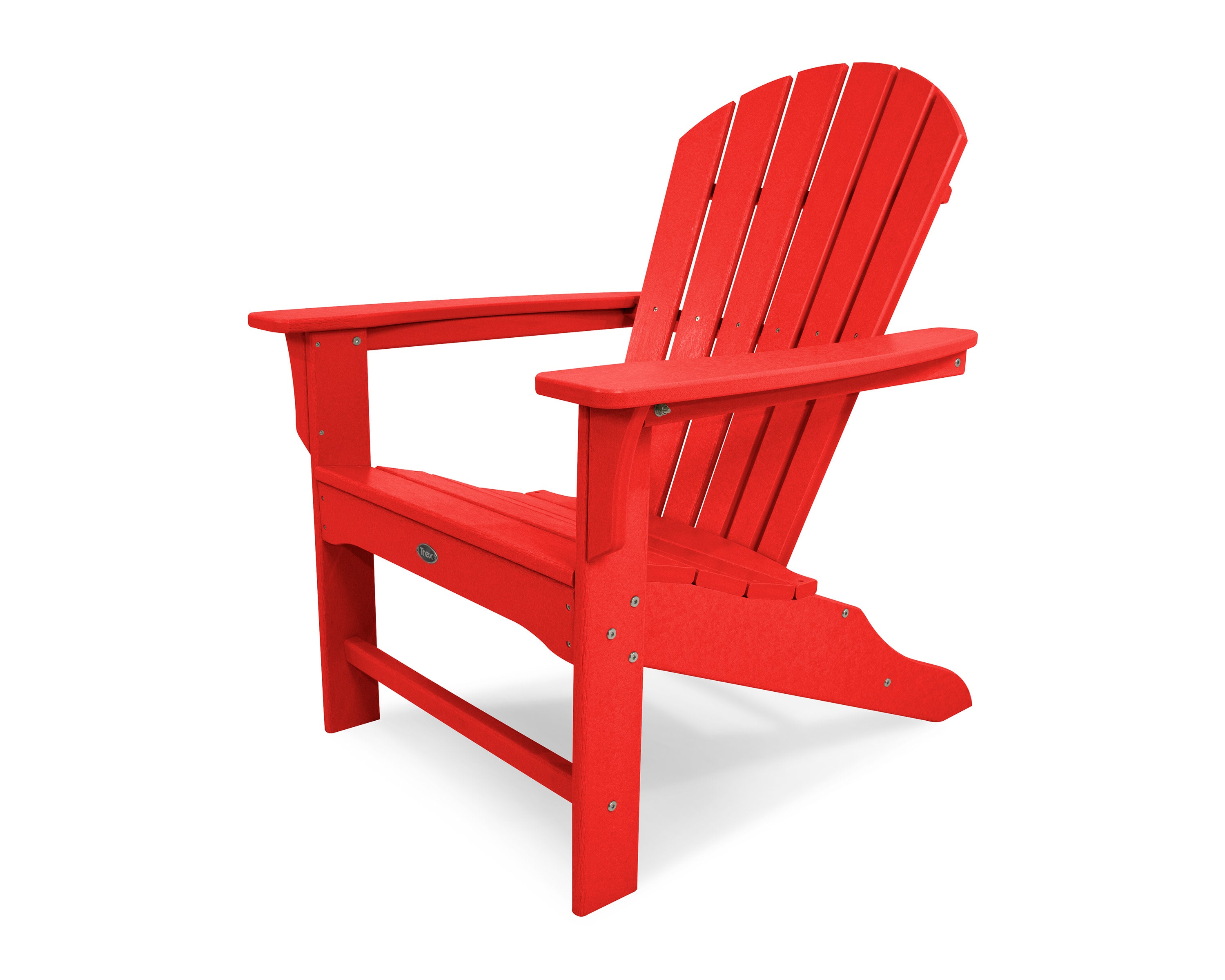 Yacht Club Shellback Adirondack Chair in Sunset Red