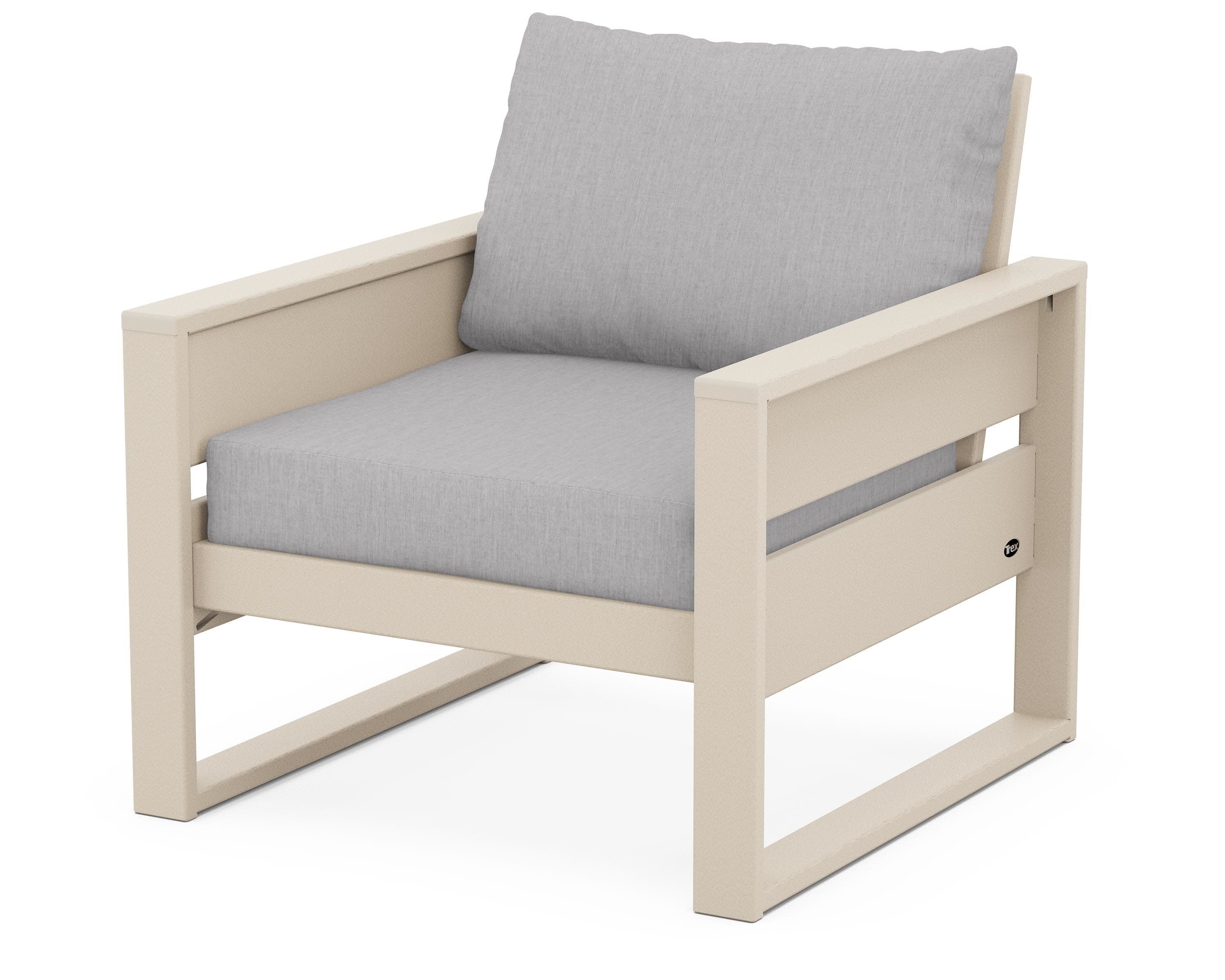 Eastport Club Chair in Sand Castle / Granite
