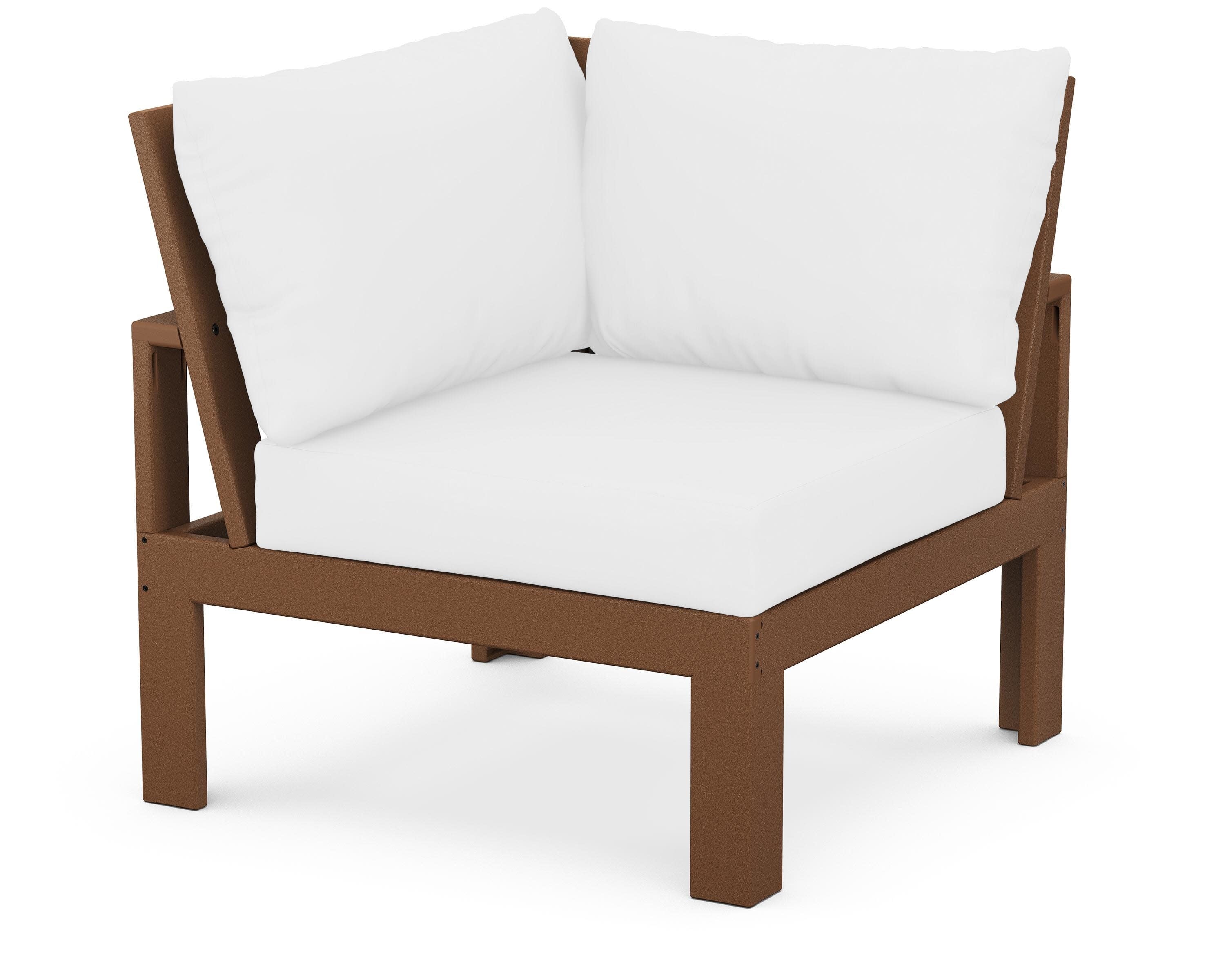 Modular Corner Chair in Teak / Natural