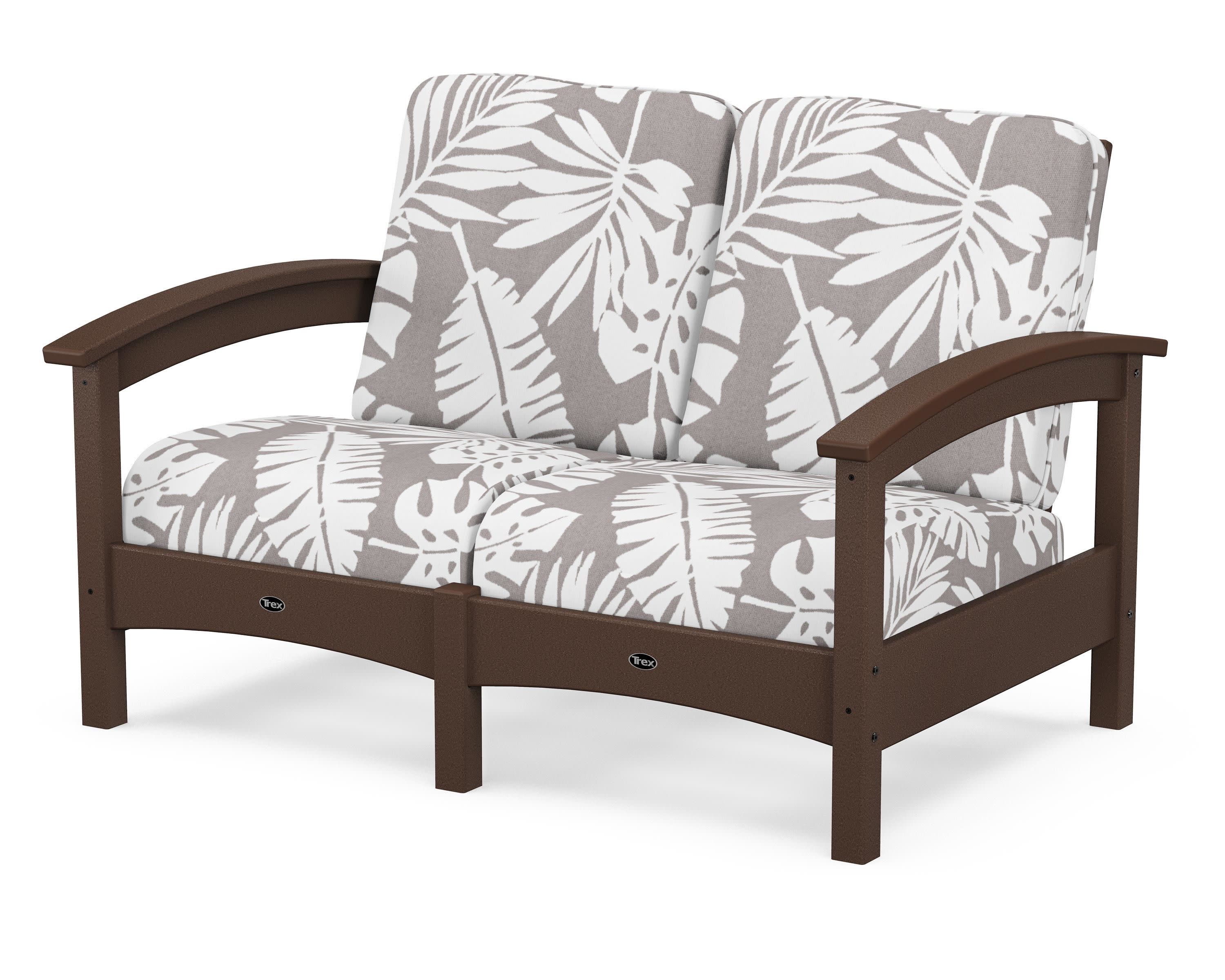 Rockport Club Loveseat in Vintage Lantern / Leaf Grey Mist