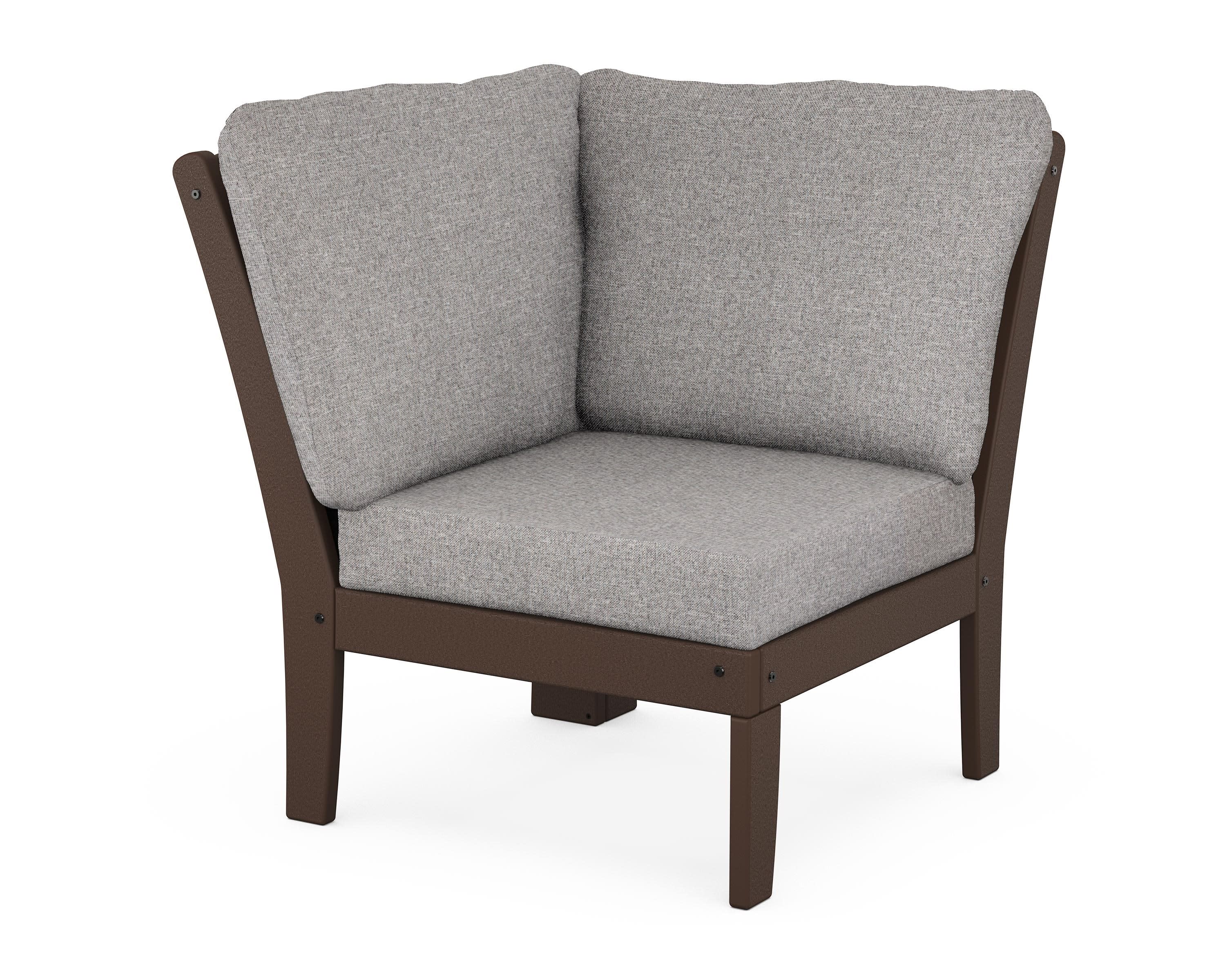 Yacht Club Modular Corner Chair in Vintage Lantern / Grey Mist