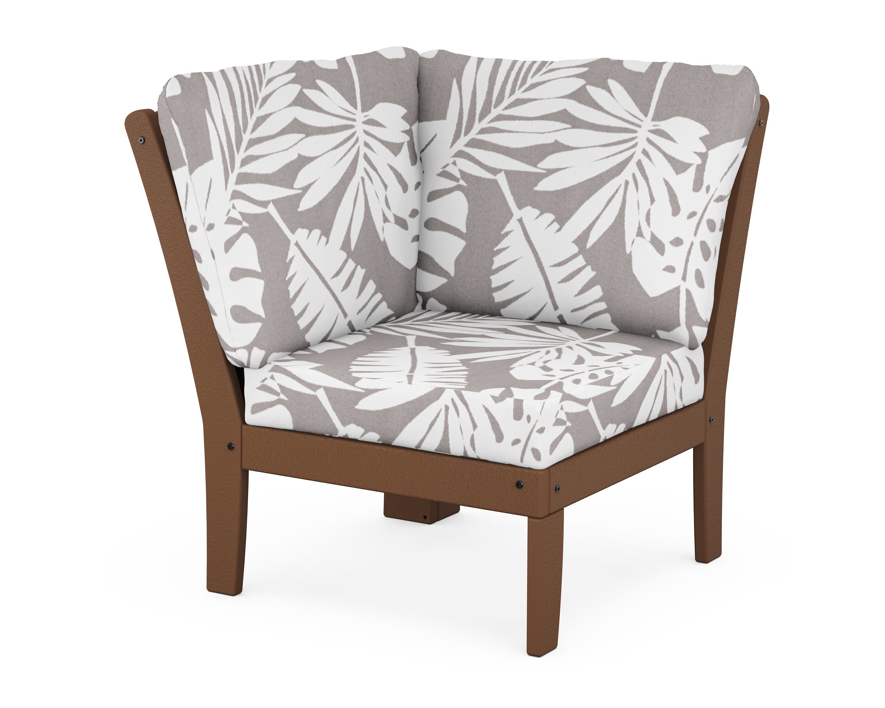 Yacht Club Modular Corner Chair in Tree House / Leaf Grey Mist