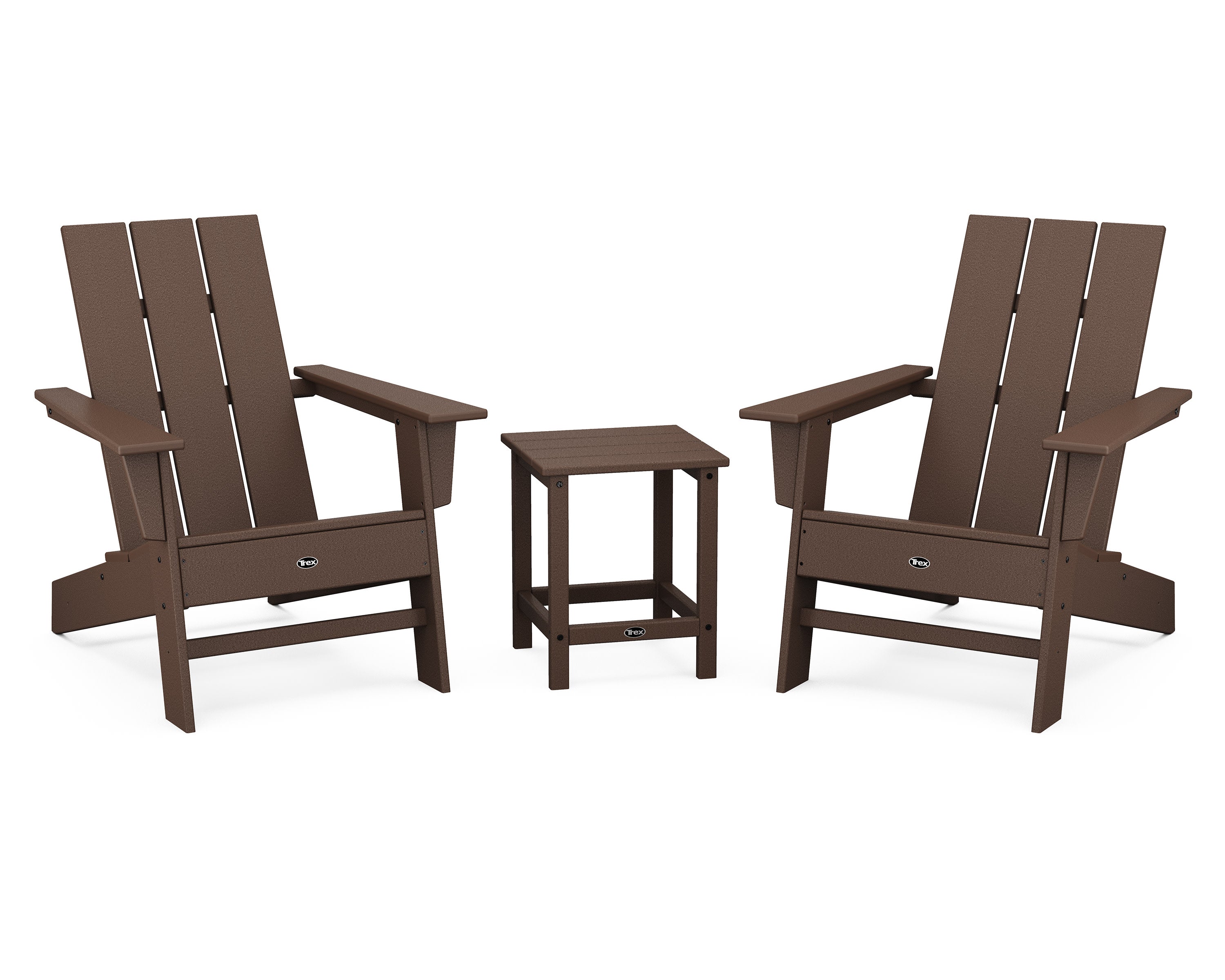 Eastport 3-Piece Modern Adirondack Set in Vintage Lantern