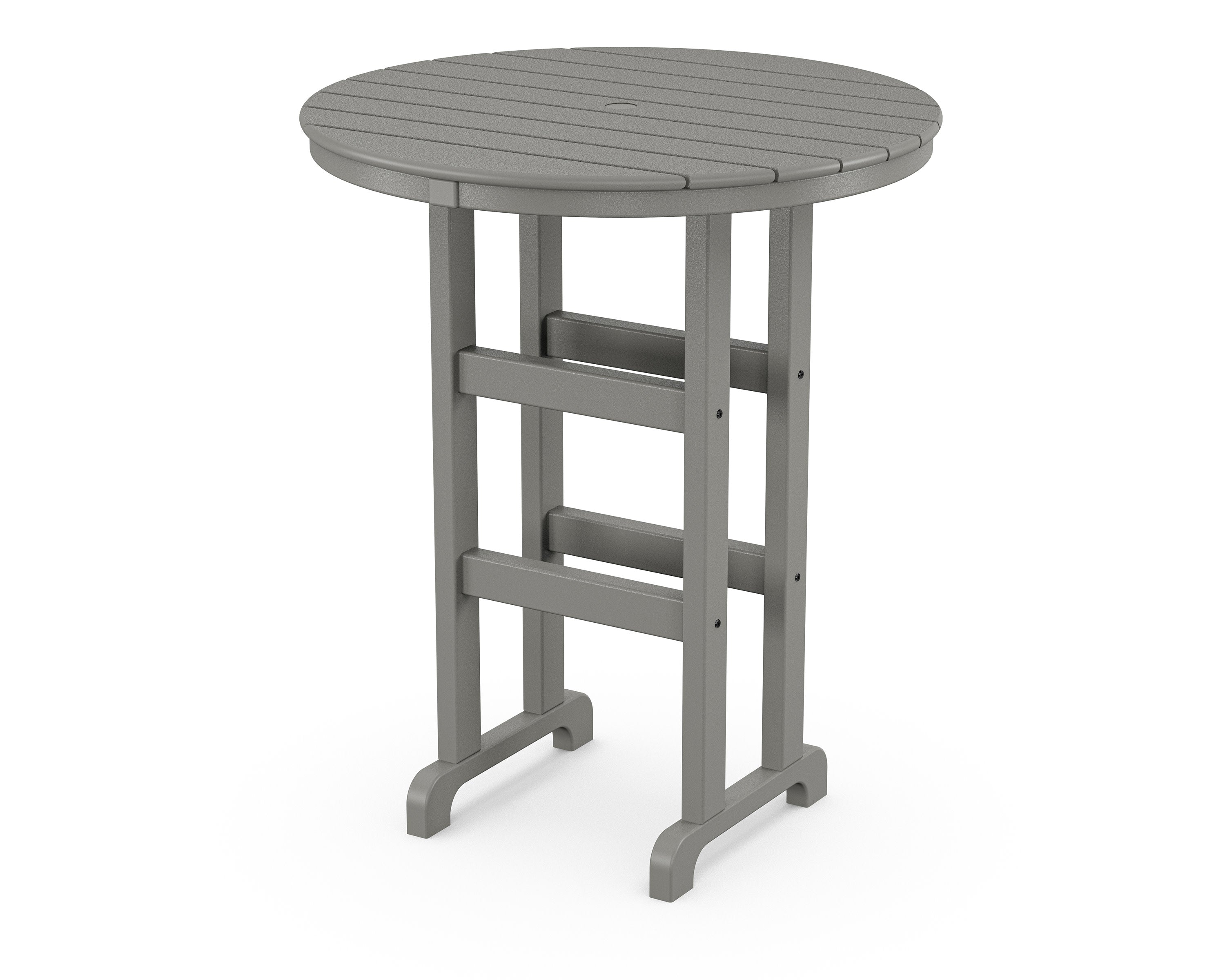Monterey Bay Round 36" Bar Table in Stepping Stone