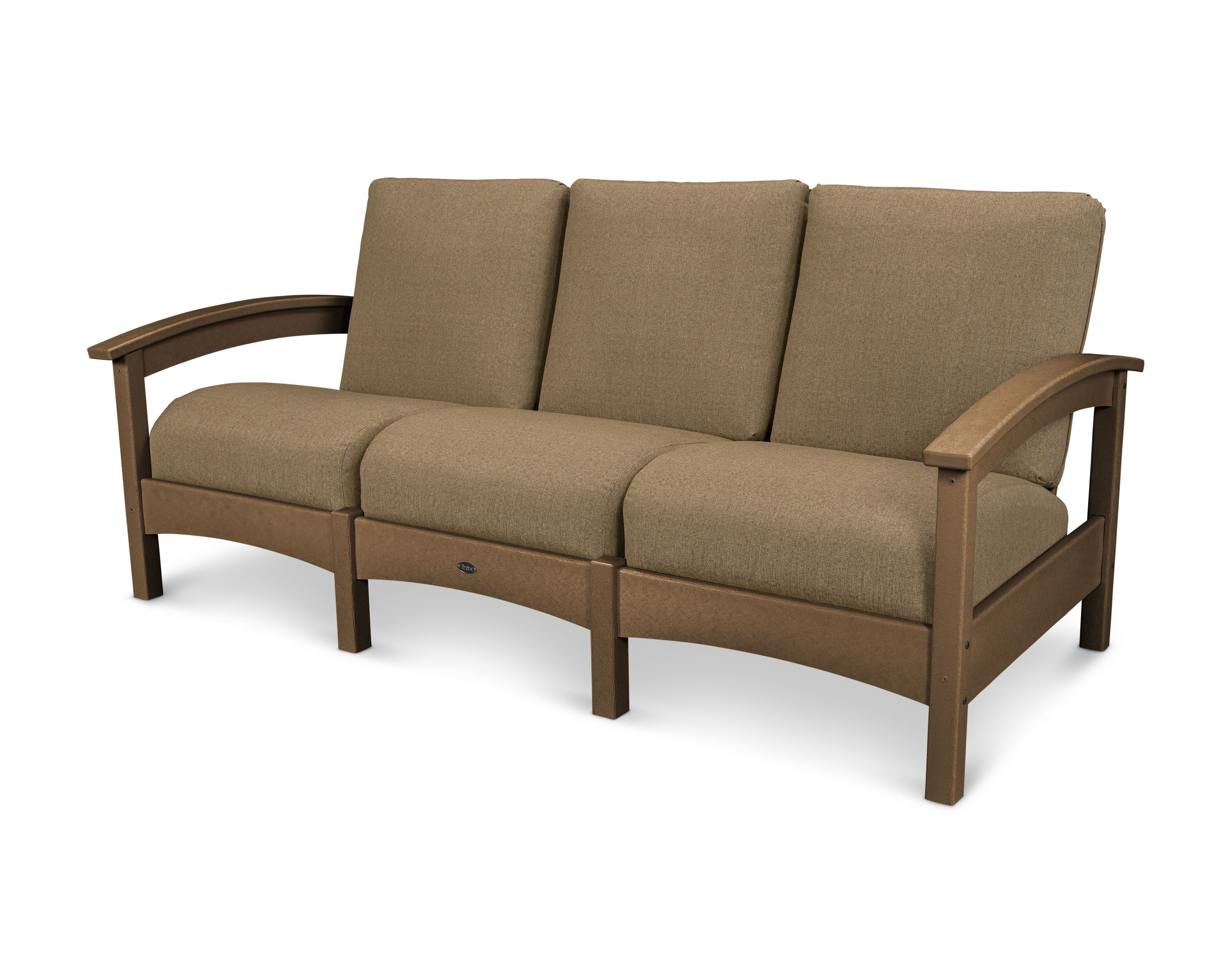 Rockport Club Sofa in Tree House / Sesame