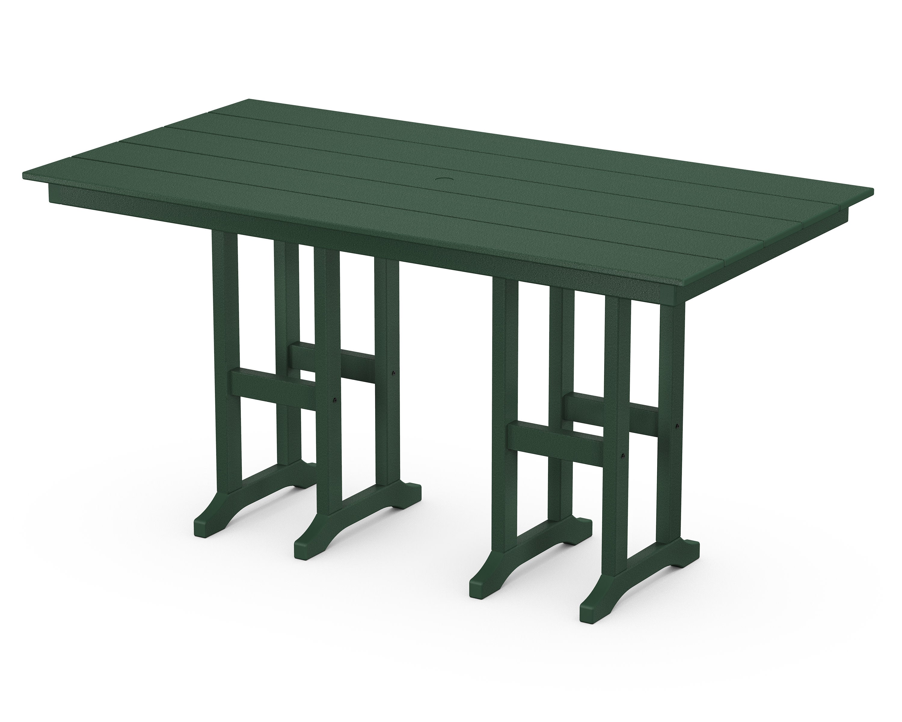 Monterey Bay 37" x 72" Counter Table in Rainforest Canopy