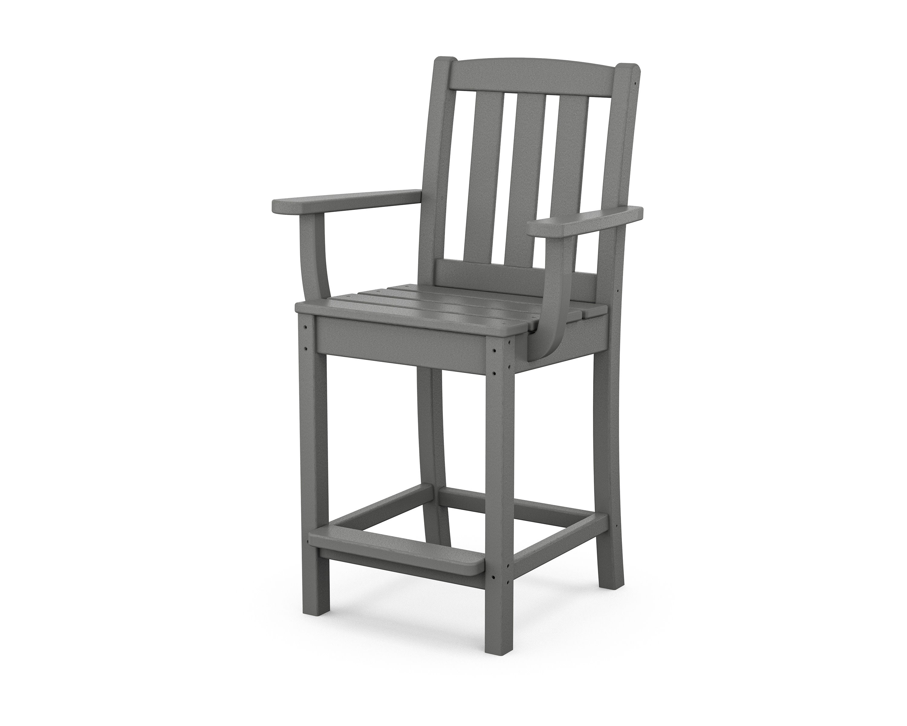 Cape Cod Counter Arm Chair in Stepping Stone