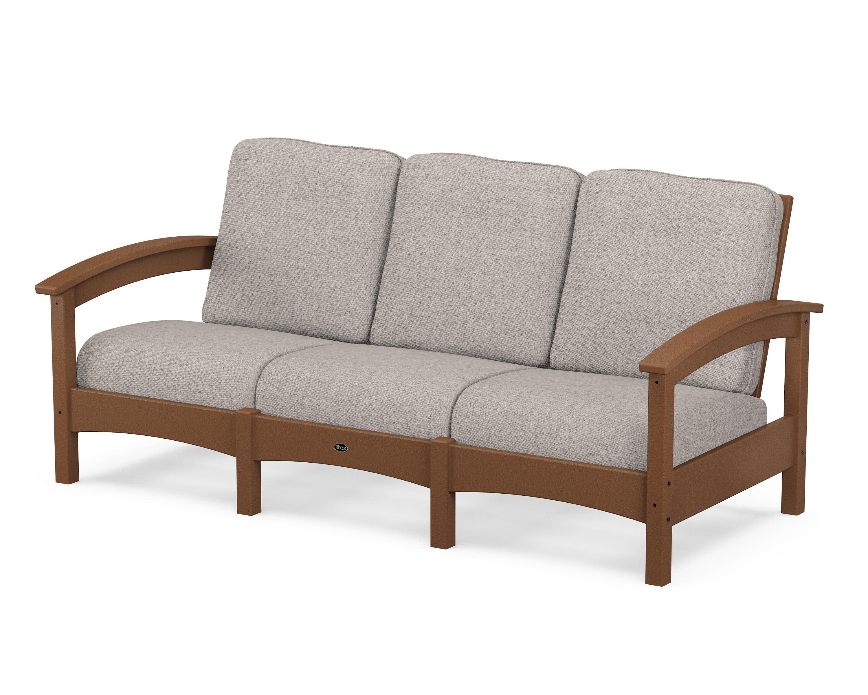Rockport Club Sofa in Tree House / Weathered Tweed