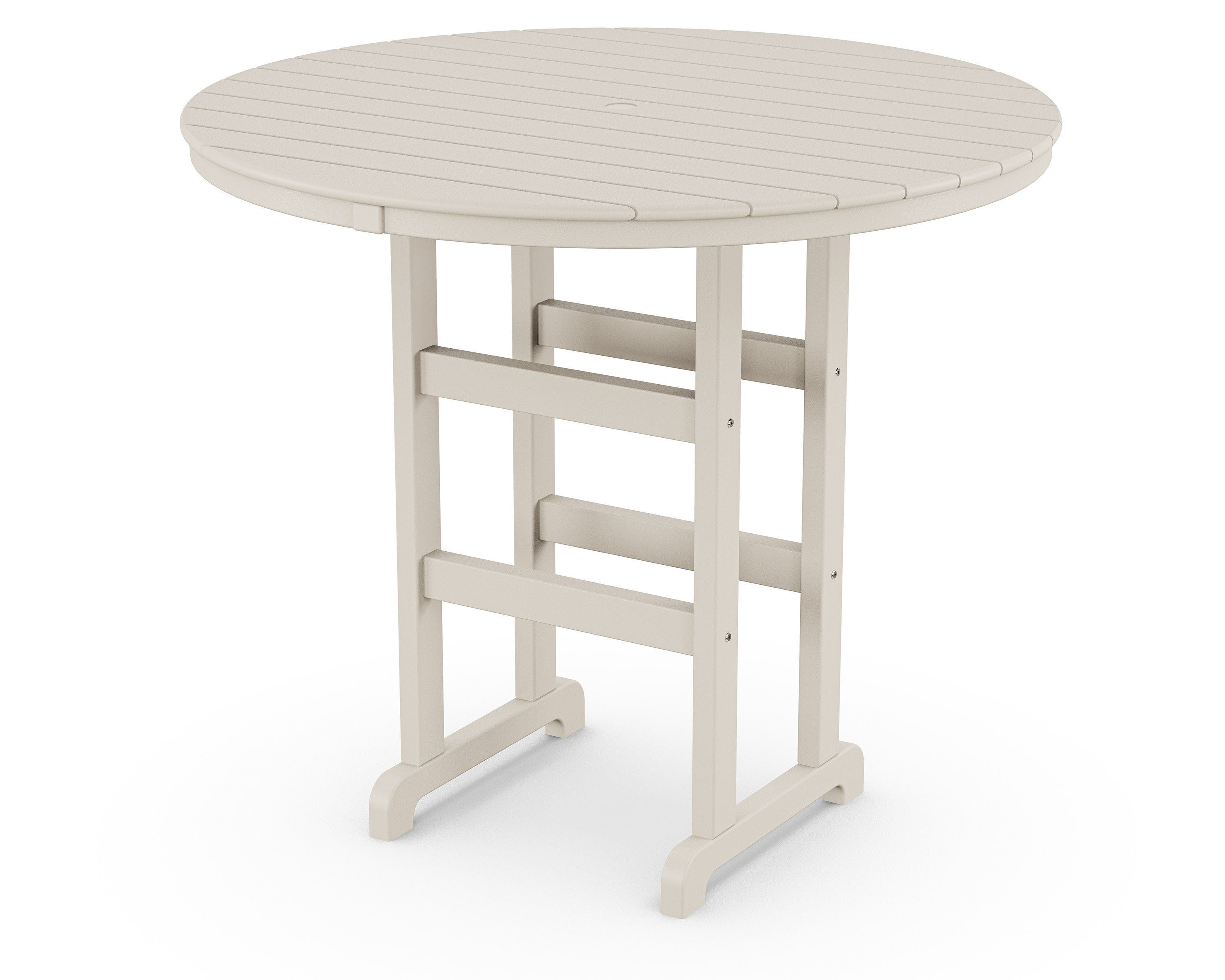 Monterey Bay Round 48" Bar Table in Sand Castle