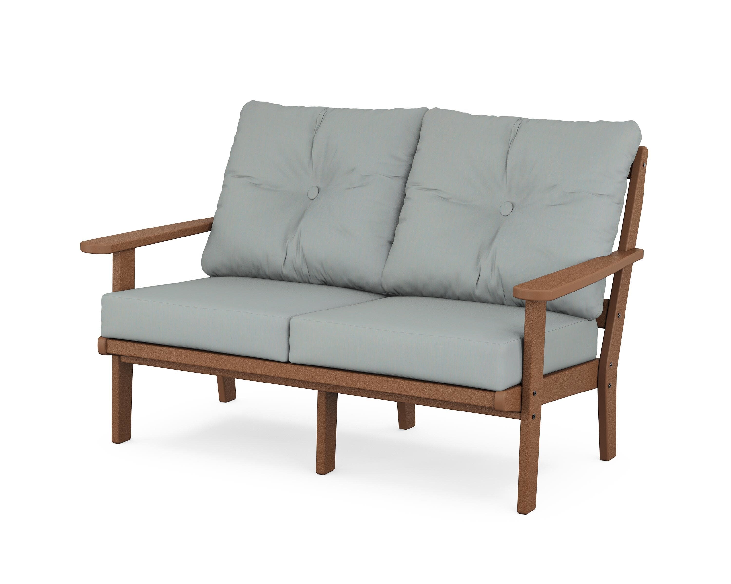 Cape Cod Deep Seating Loveseat in Tree House / Spa