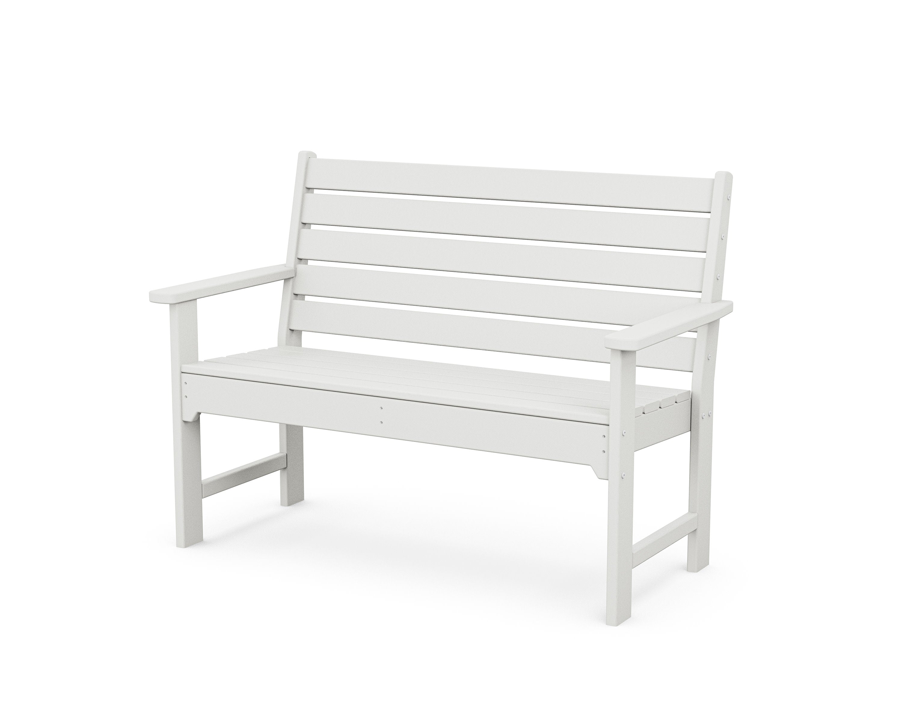 Monterey Bay 48" Bench in Classic White