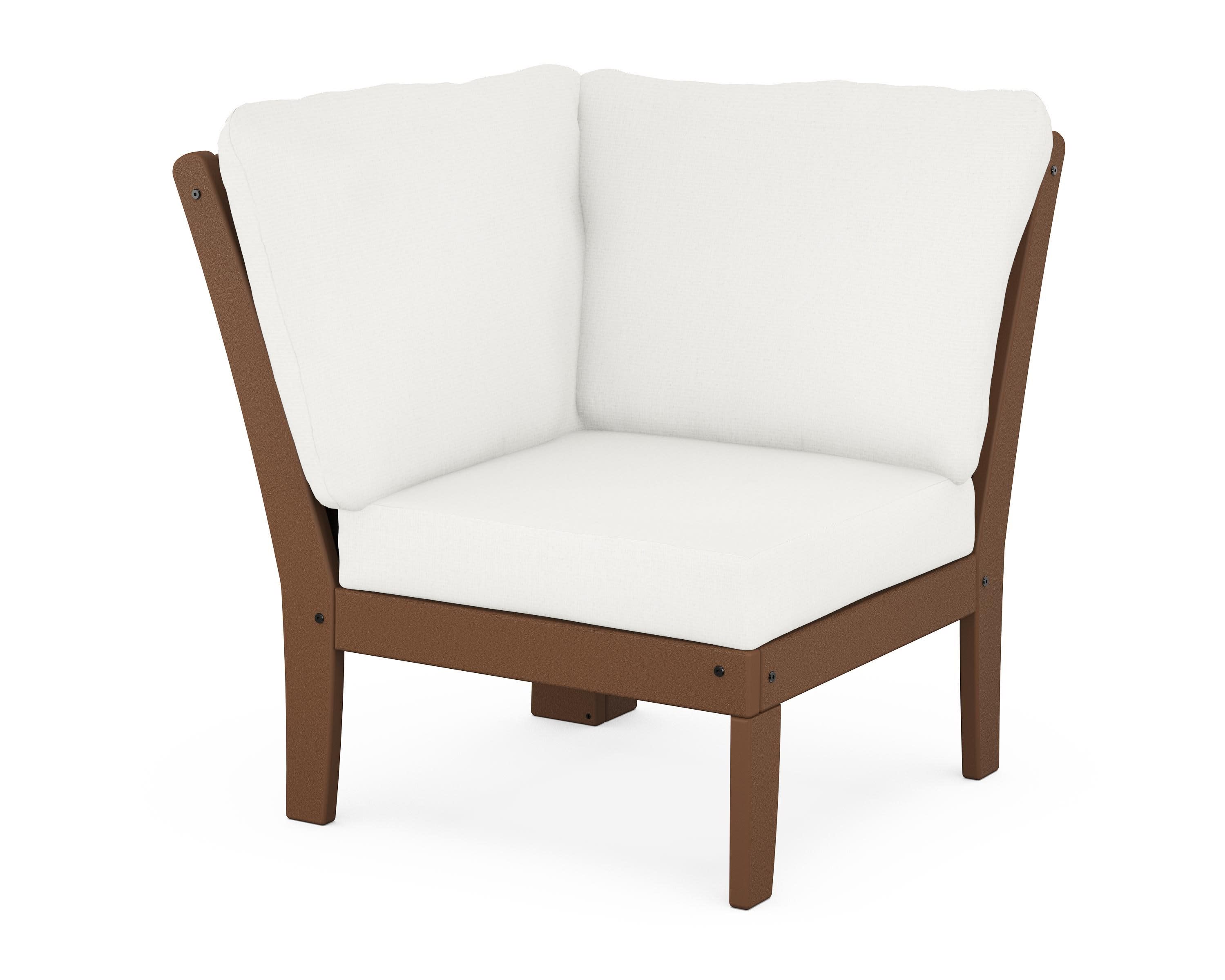 Yacht Club Modular Corner Chair in Tree House / Natural Linen