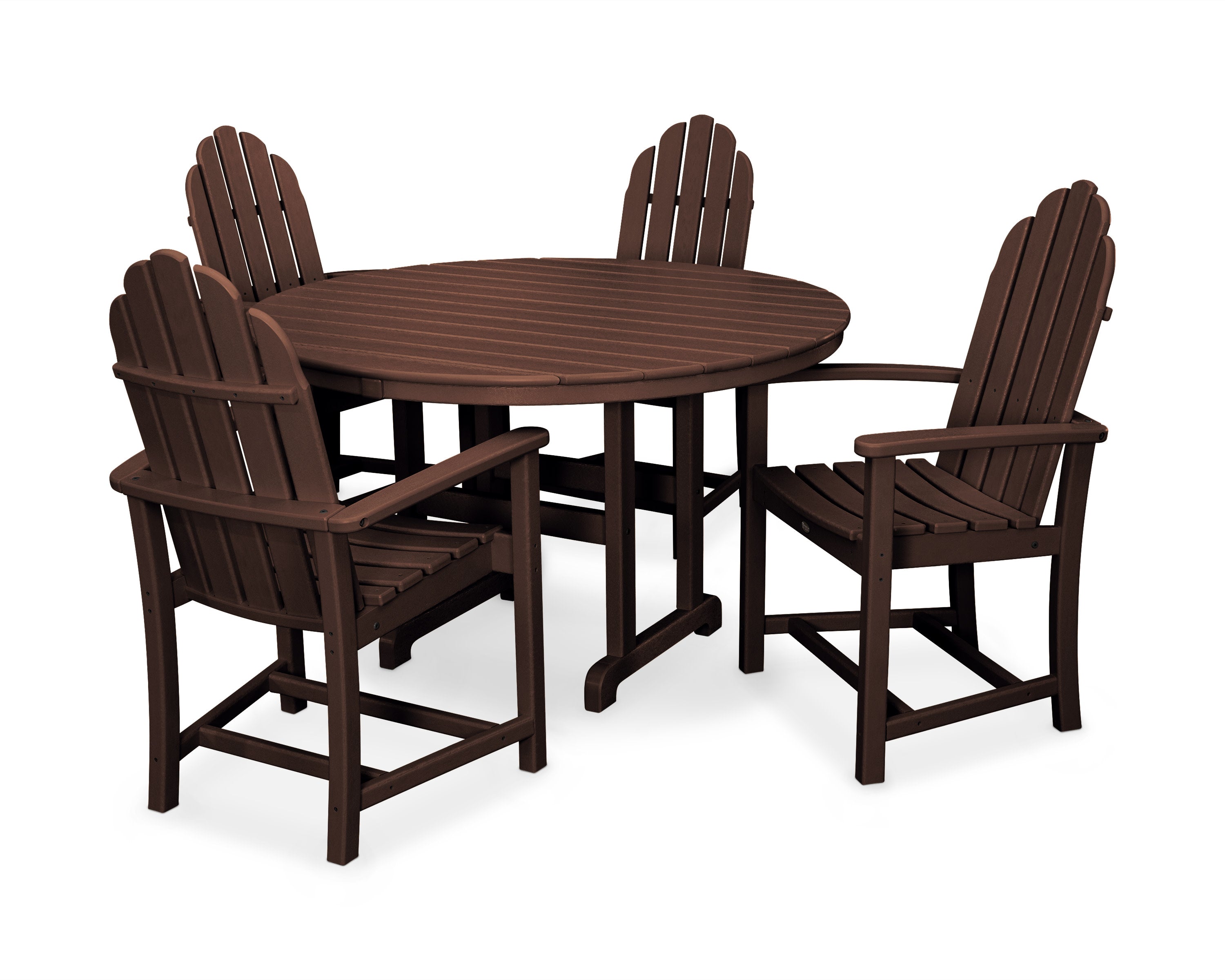 Cape Cod 5-Piece Round Dining Set in Vintage Lantern