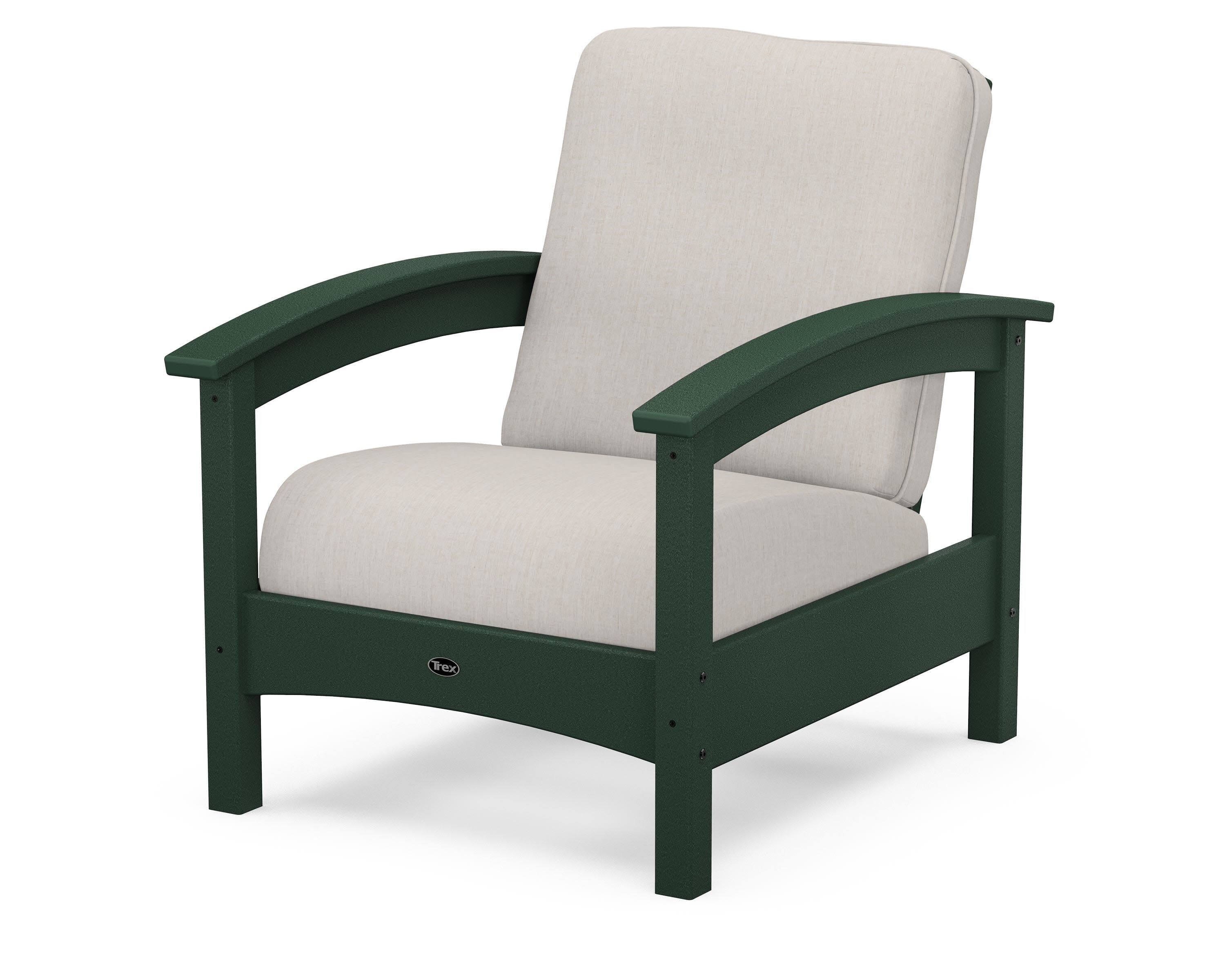 Rockport Club Chair in Rainforest Canopy / Cast Ash