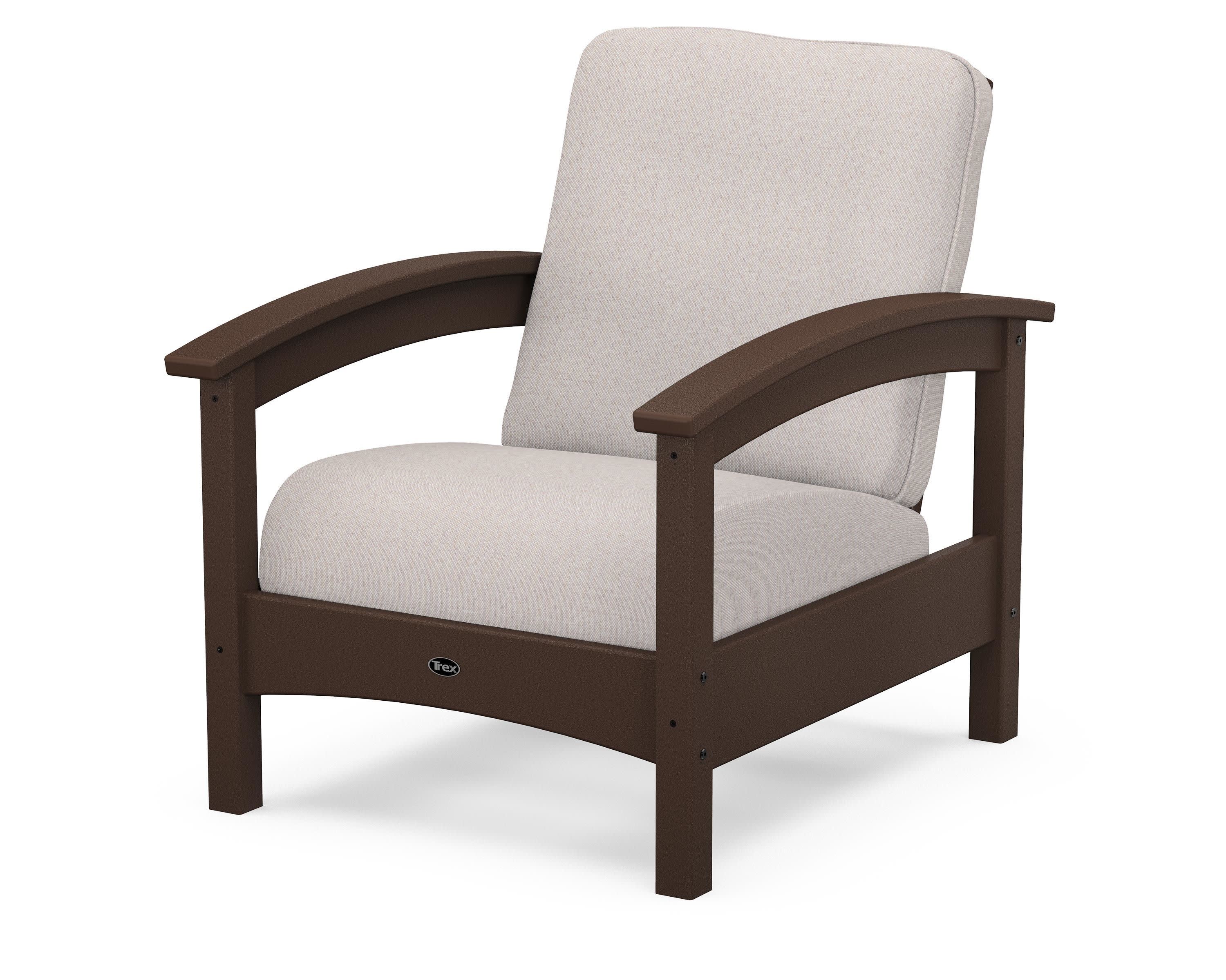 Rockport Club Chair in Vintage Lantern / Dune Burlap