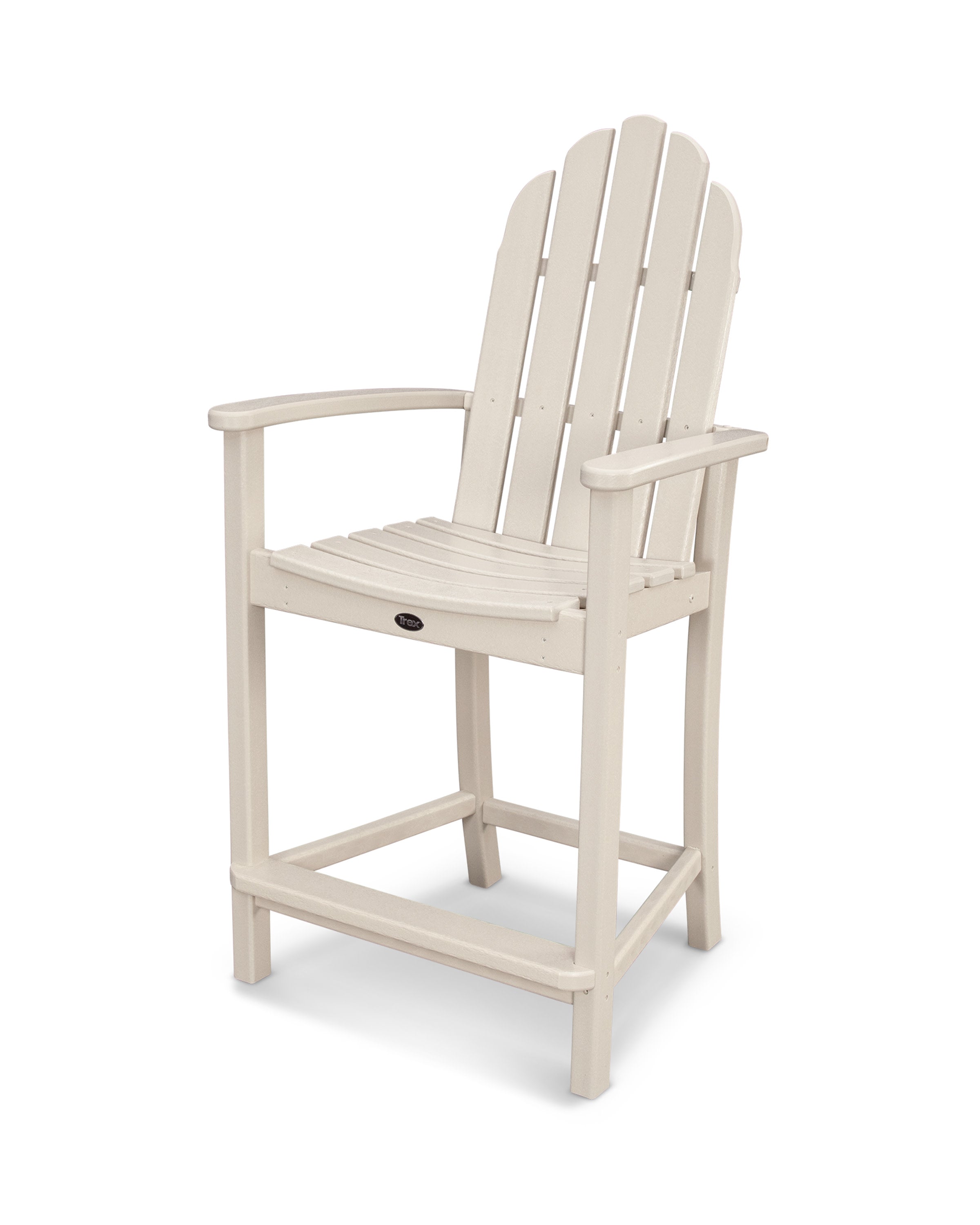 Cape Cod Adirondack Counter Chair in Sand Castle