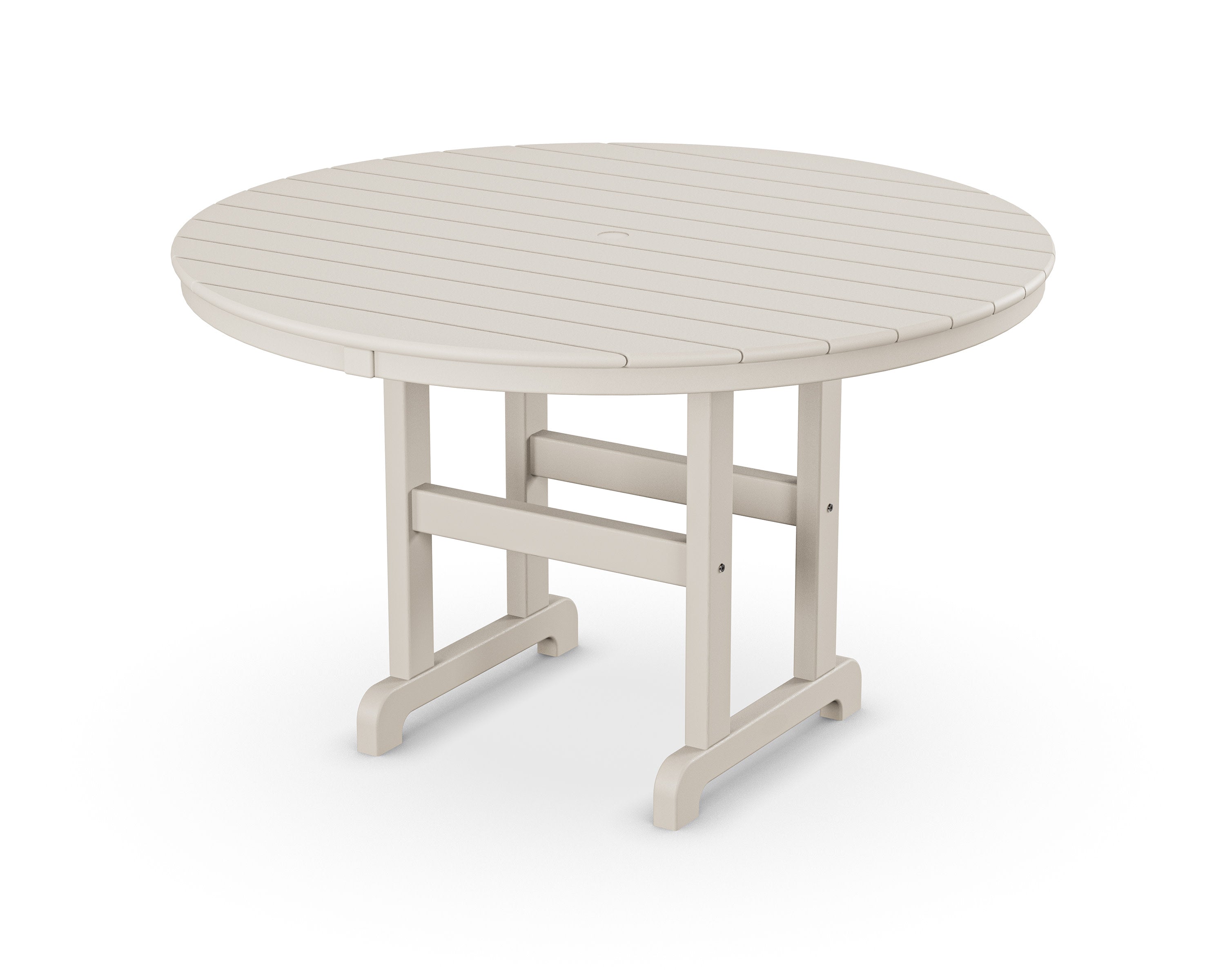 Monterey Bay Round 48" Dining Table in Sand Castle