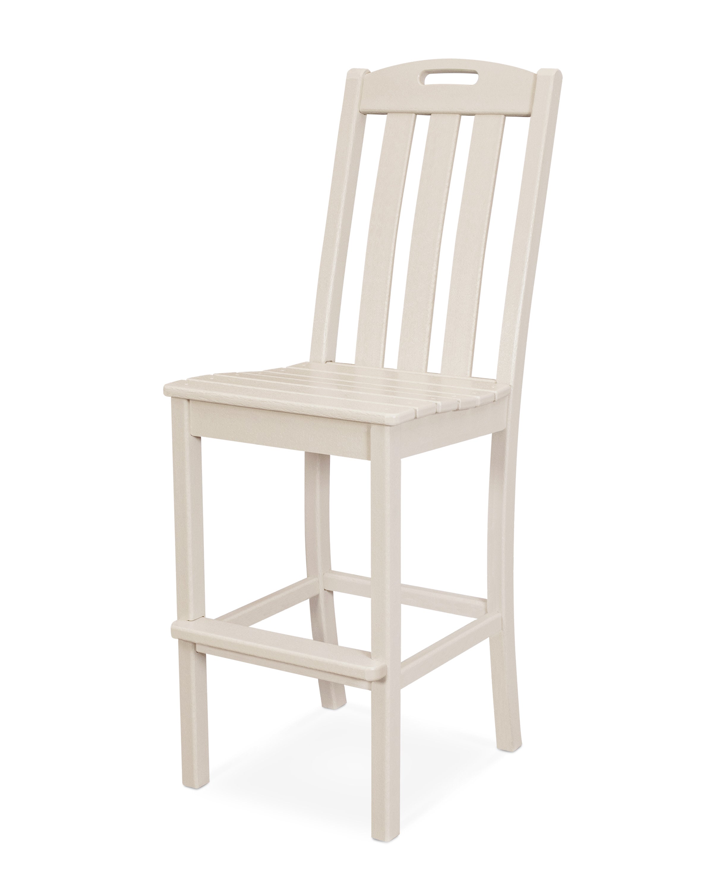 Yacht Club Bar Side Chair in Sand Castle
