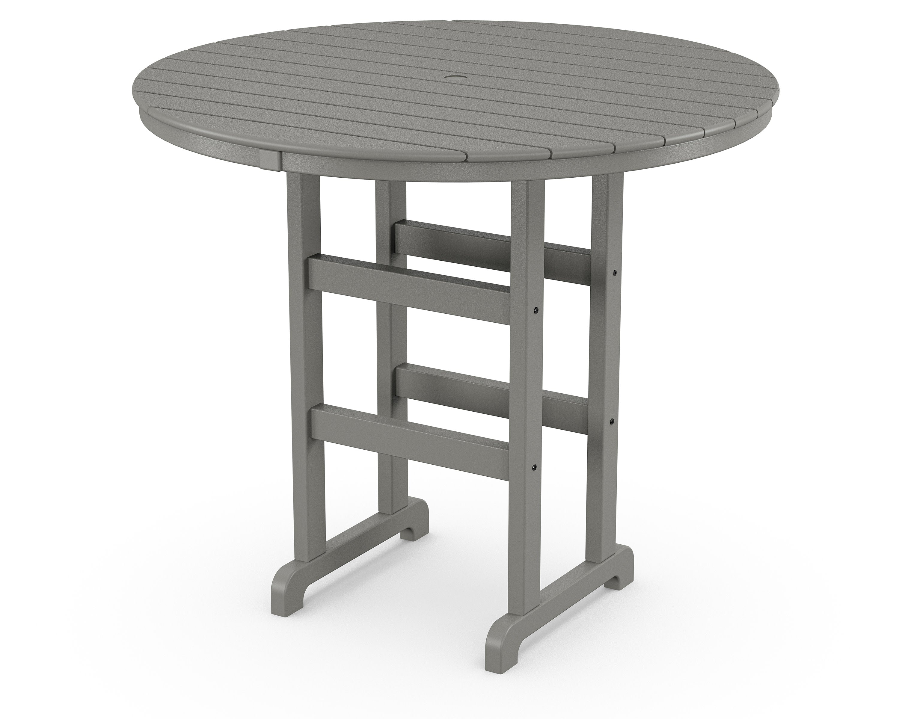 Monterey Bay Round 48" Bar Table in Stepping Stone