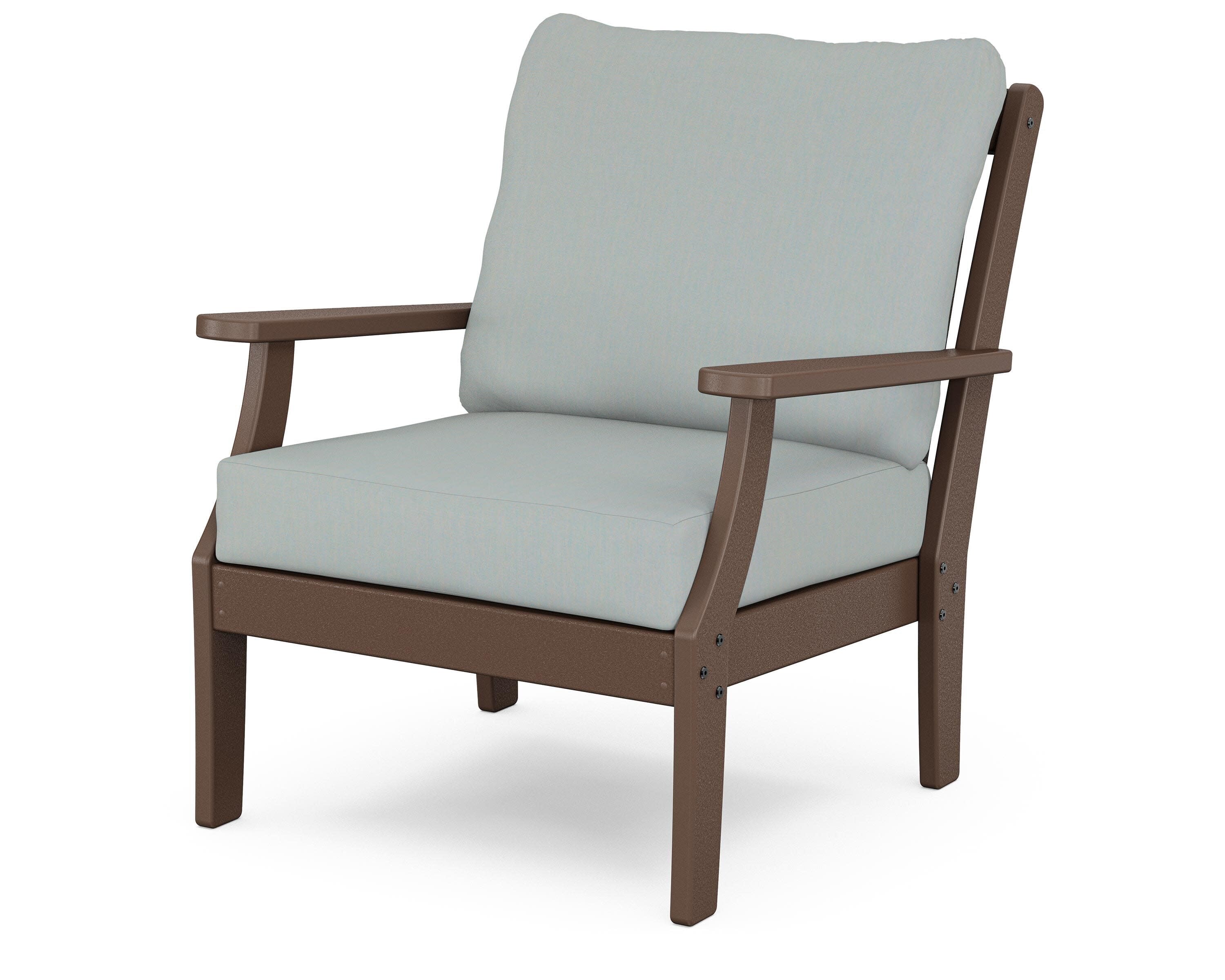Yacht Club Deep Seating Chair in Vintage Lantern / Spa