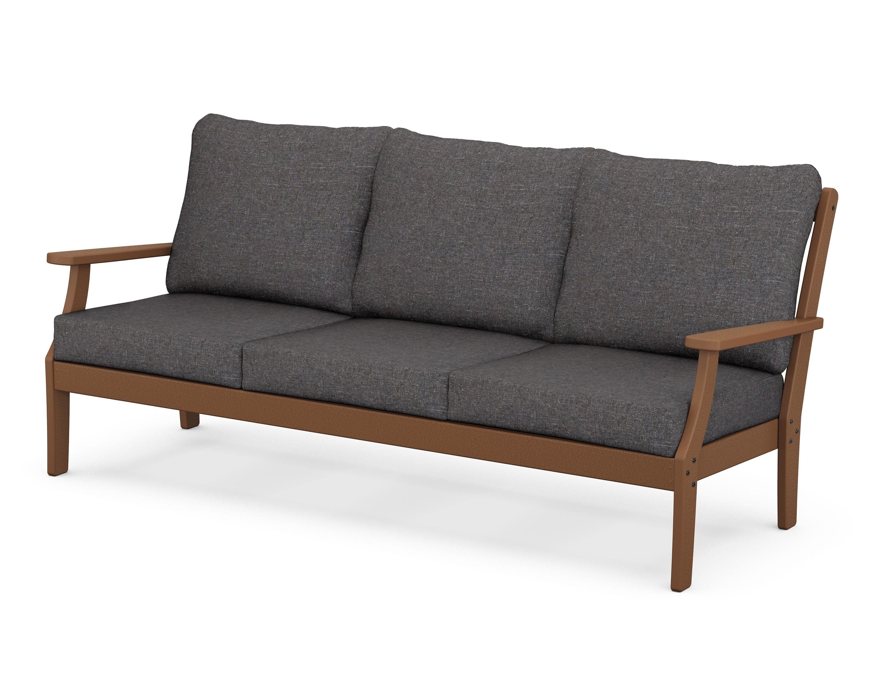 Yacht Club Deep Seating Sofa in Tree House / Ash Charcoal