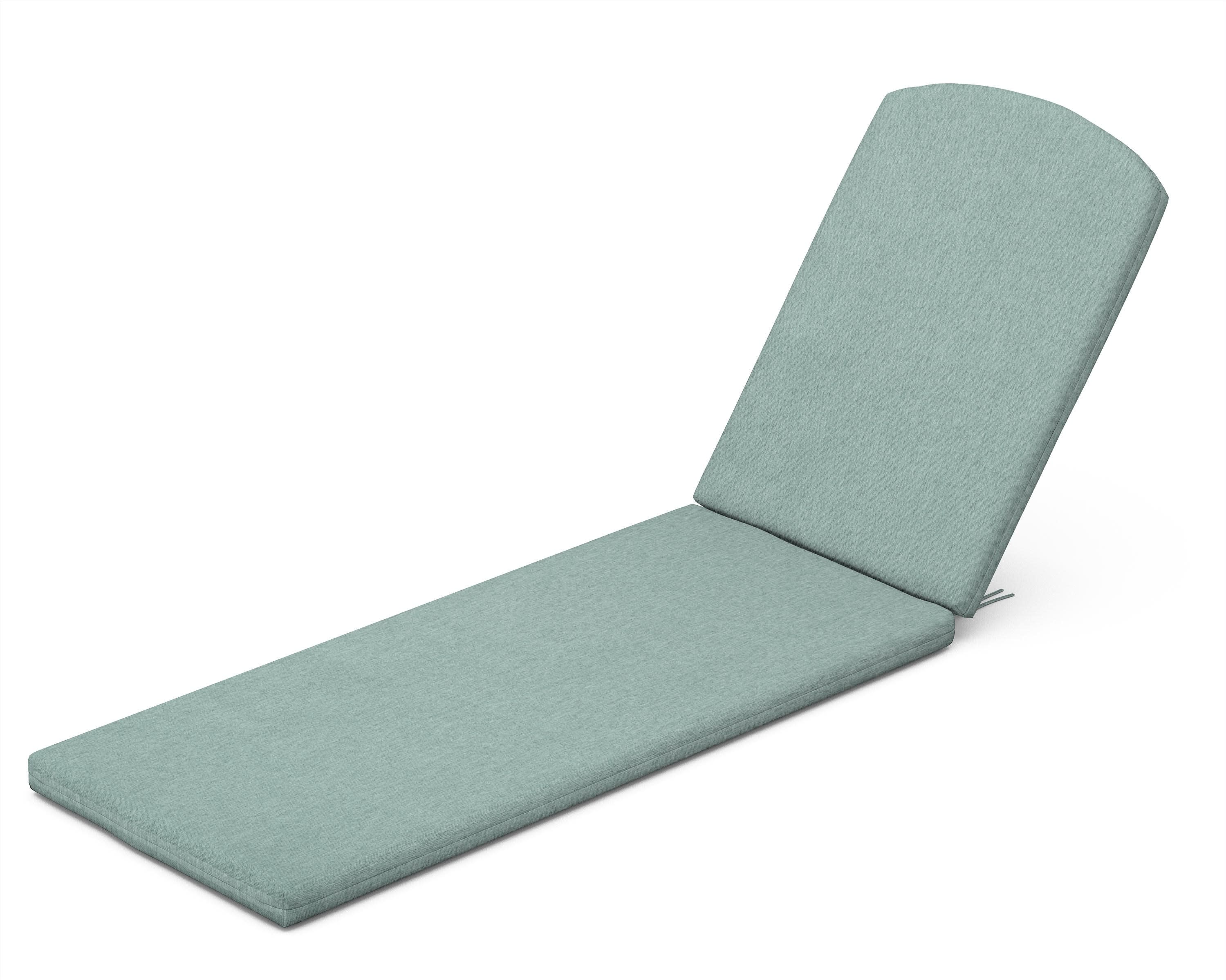 Chaise Cushion - 77"D x 21.25"W x 2.5"H in Glacier Spa