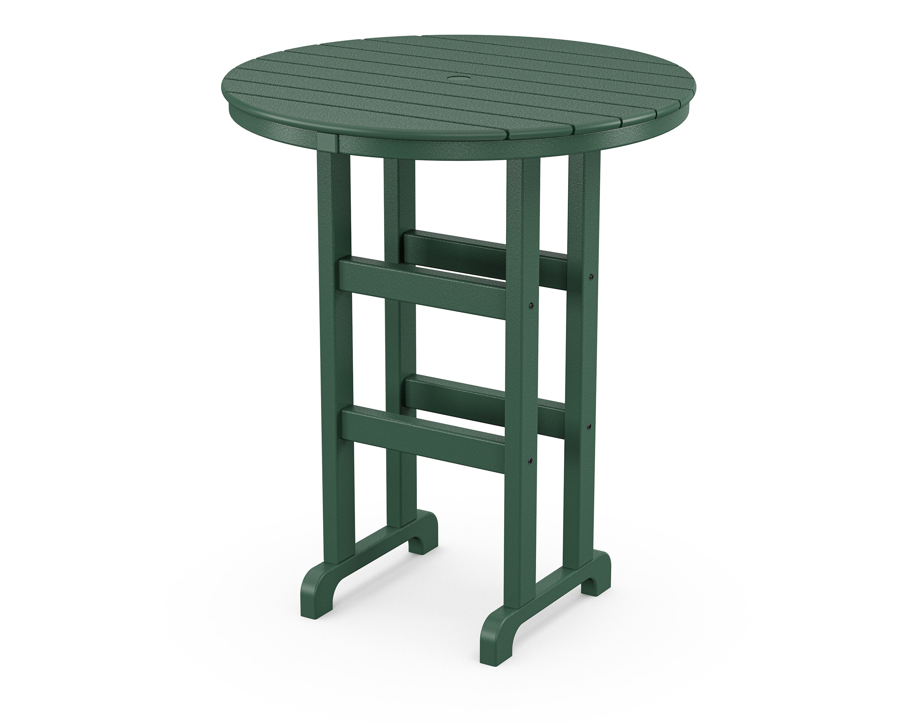 Monterey Bay Round 36" Bar Table in Rainforest Canopy