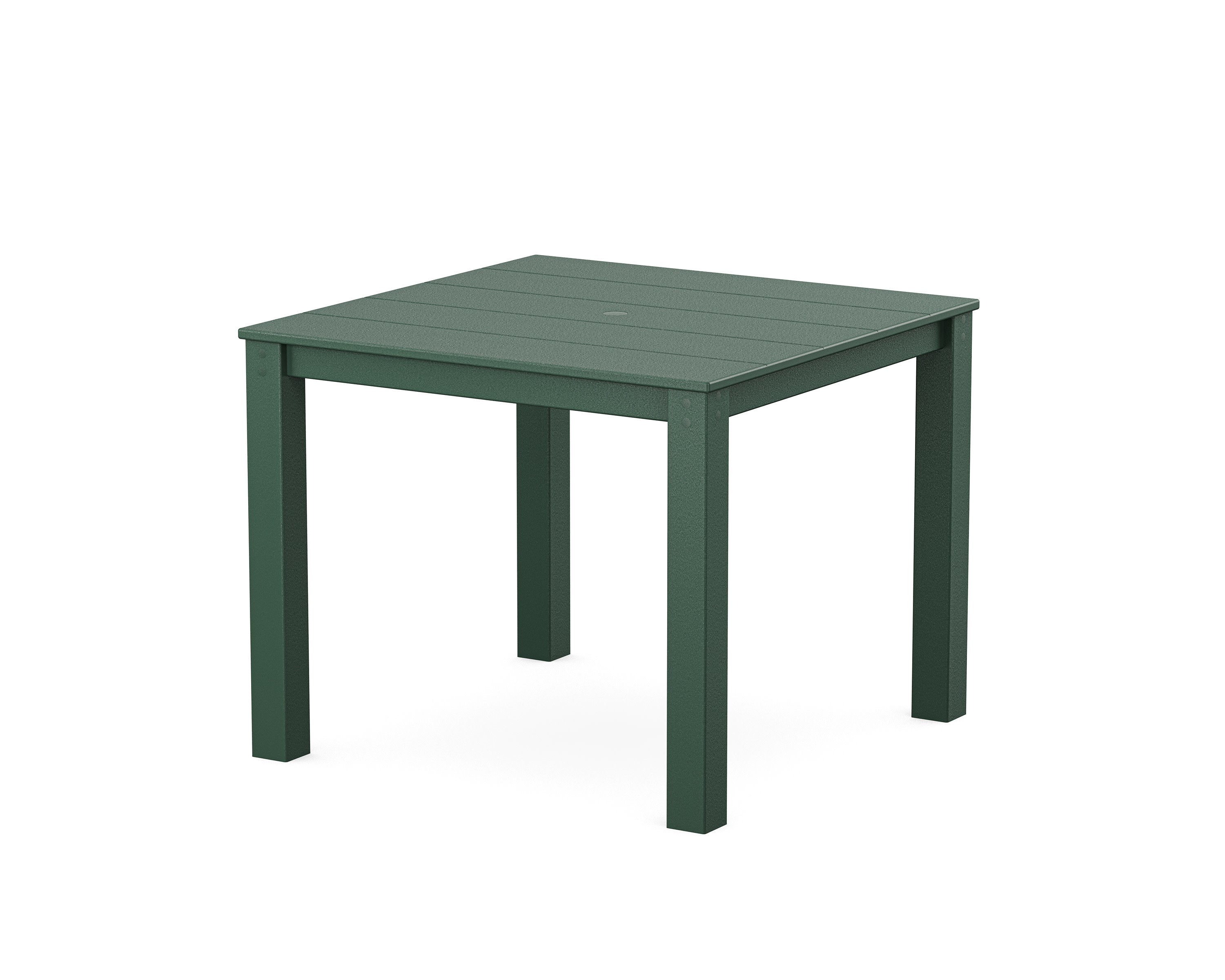 Parsons 38" Square Dining Table in Rainforest Canopy