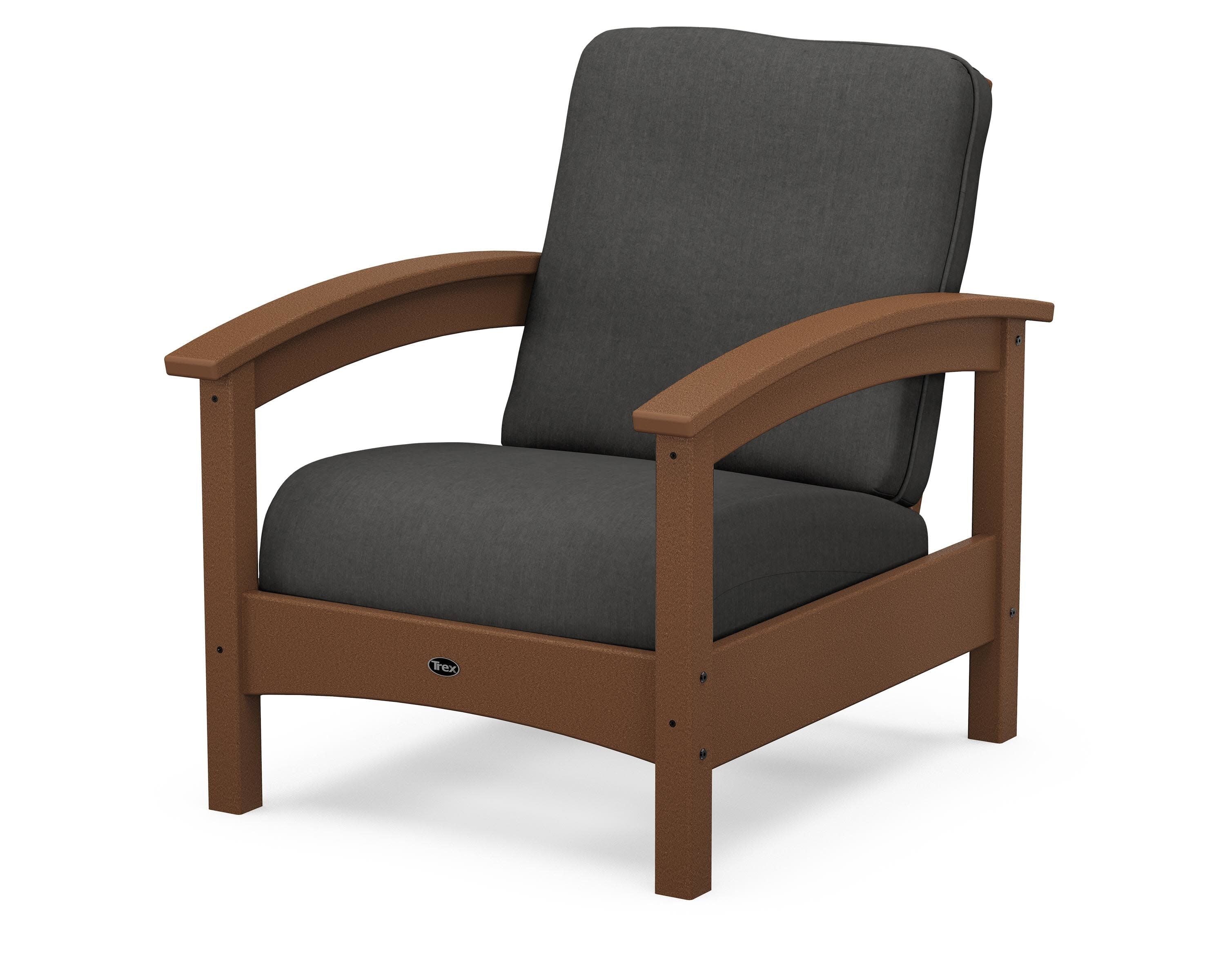 Rockport Club Chair in Tree House / Spectrum Carbon