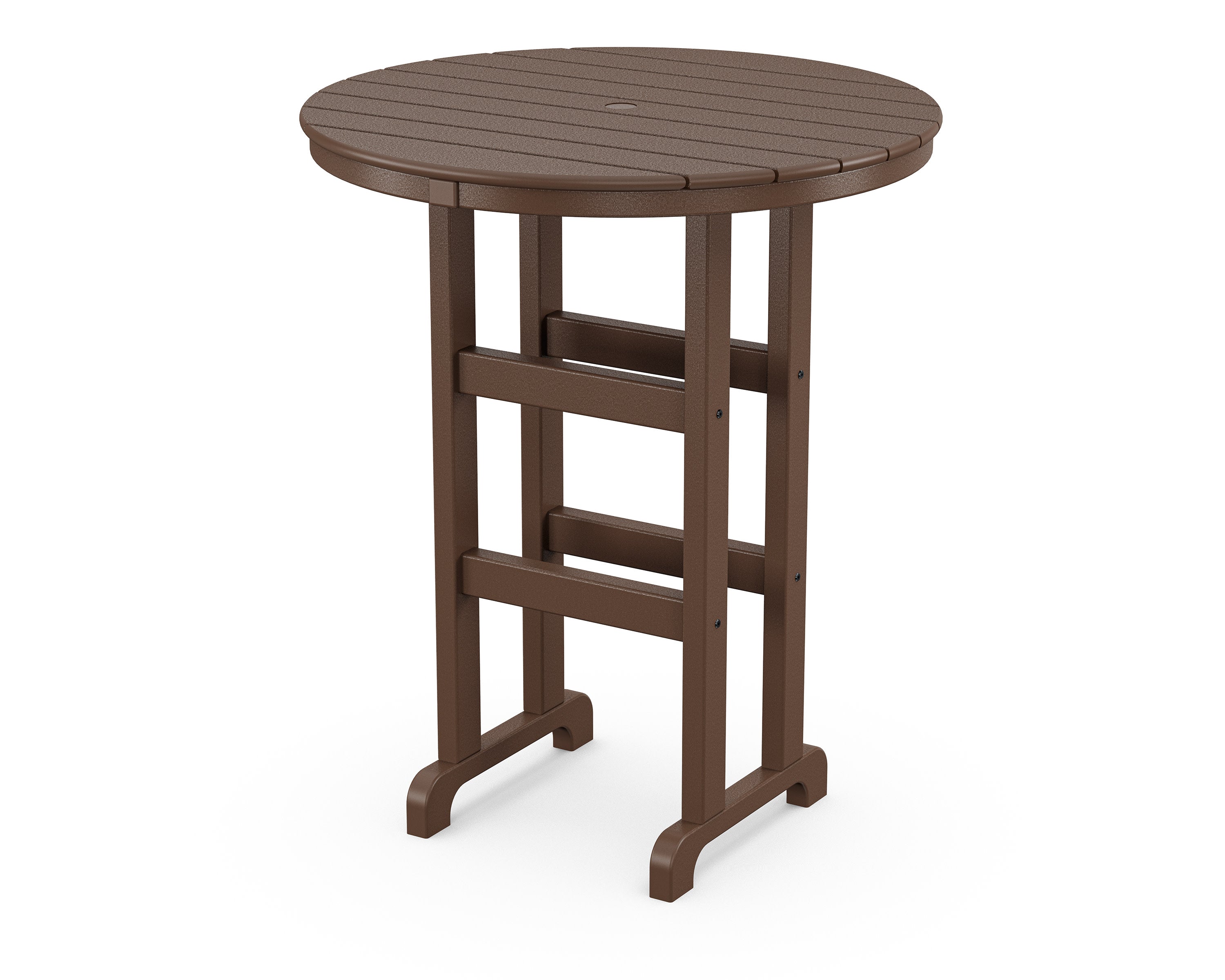 Monterey Bay Round 36" Bar Table in Vintage Lantern