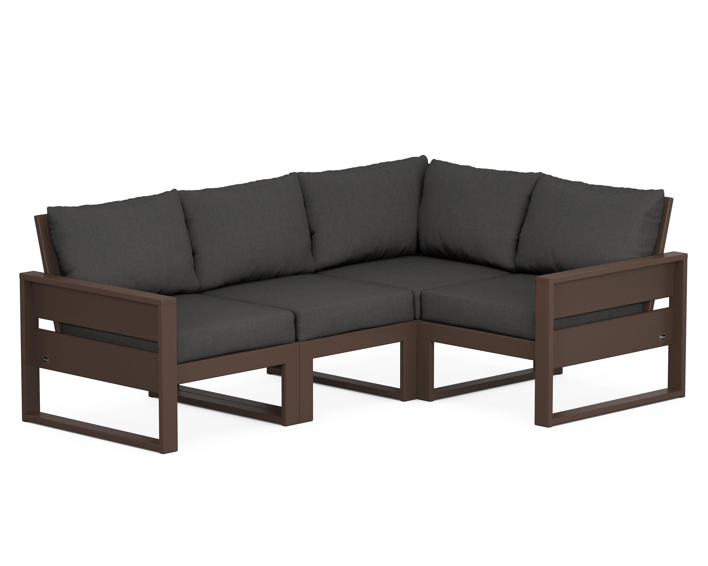 Eastport 4- Piece Sectional in Vintage Lantern / Spectrum Carbon