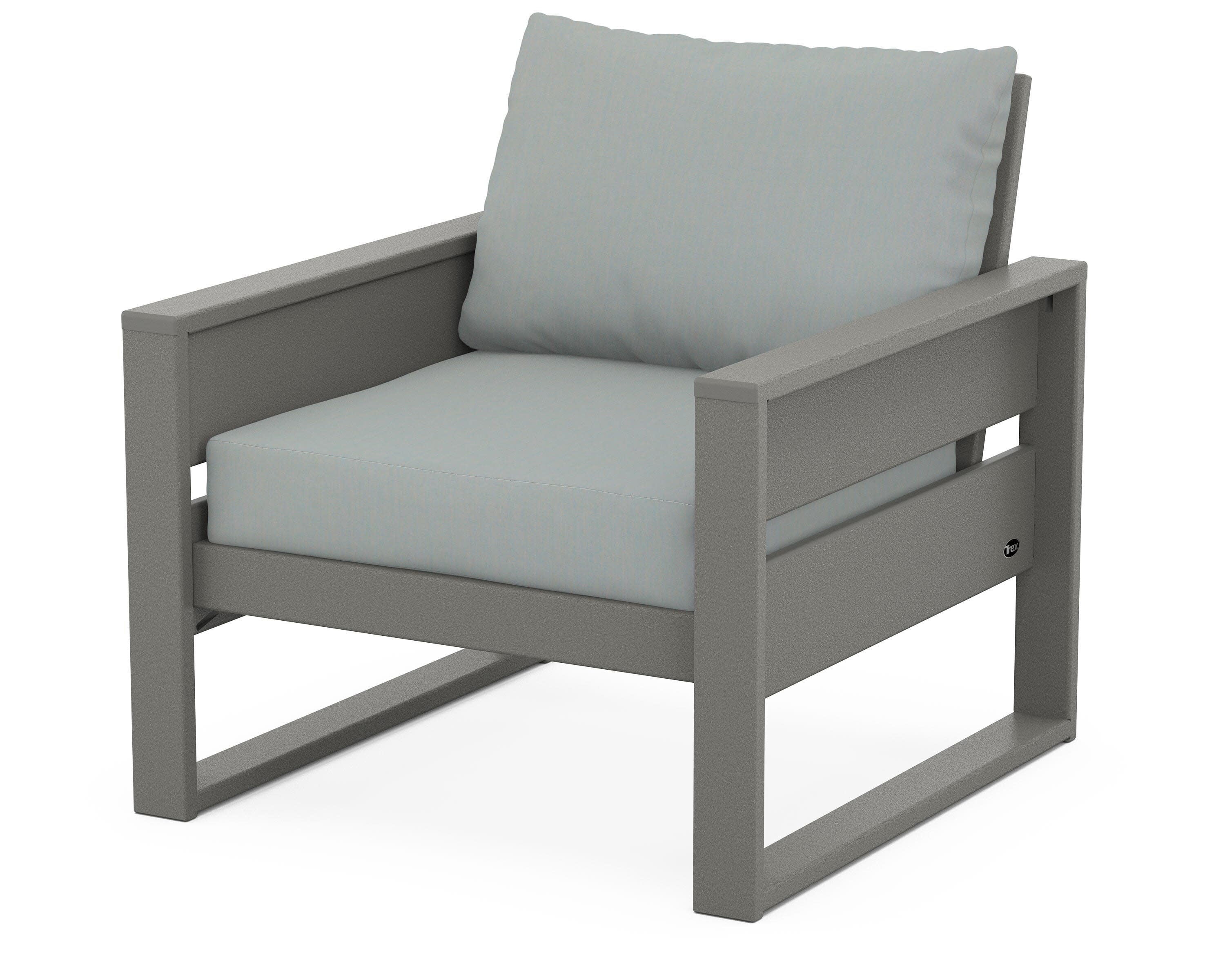Eastport Club Chair in Stepping Stone / Spa